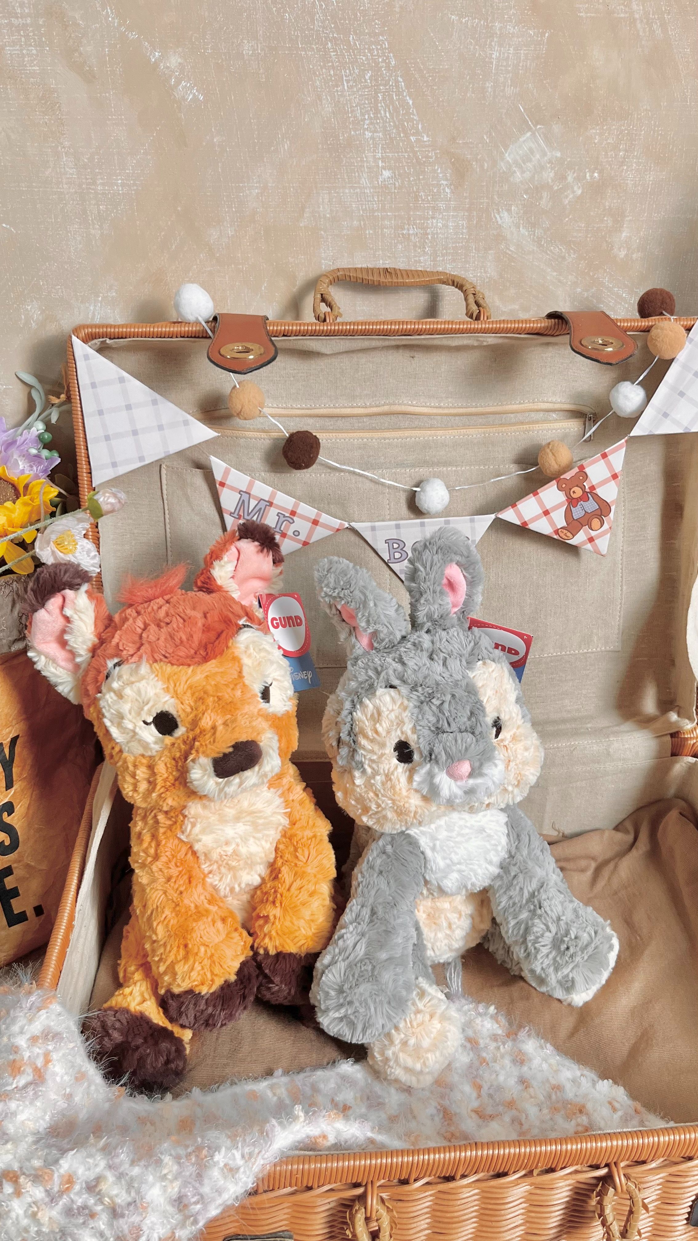 GUND Disney 迪士尼 小鹿斑比/桑普 （約 25.4 公分）