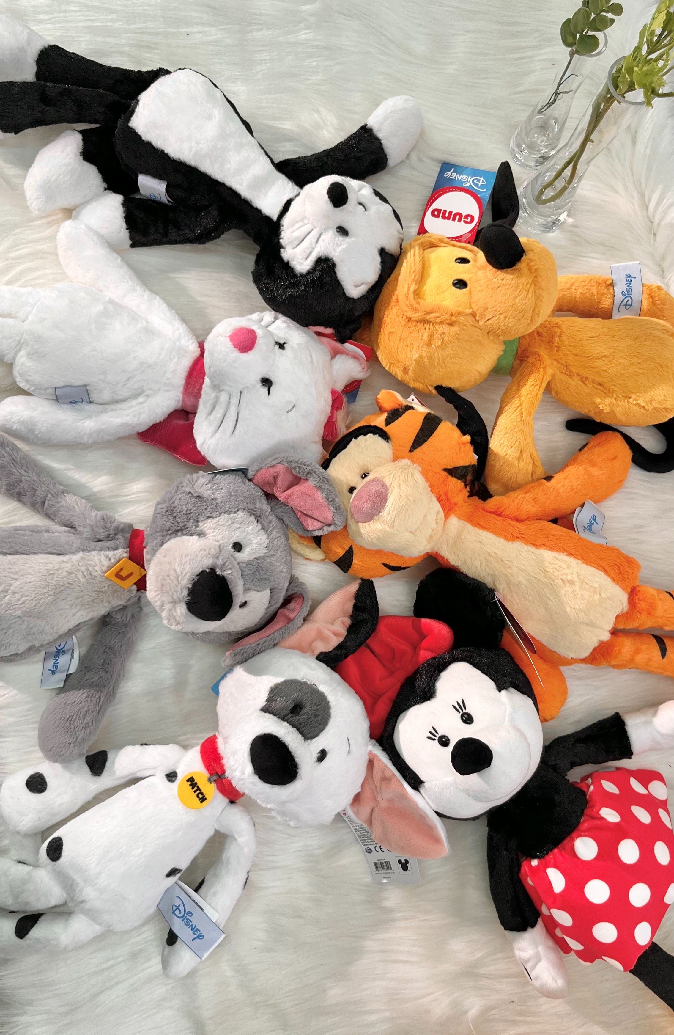 GUND Disney 迪士尼牙籤系列（約 38公分）布魯托/跳跳虎/米妮/費加洛/瑪麗貓/流氓/101忠狗