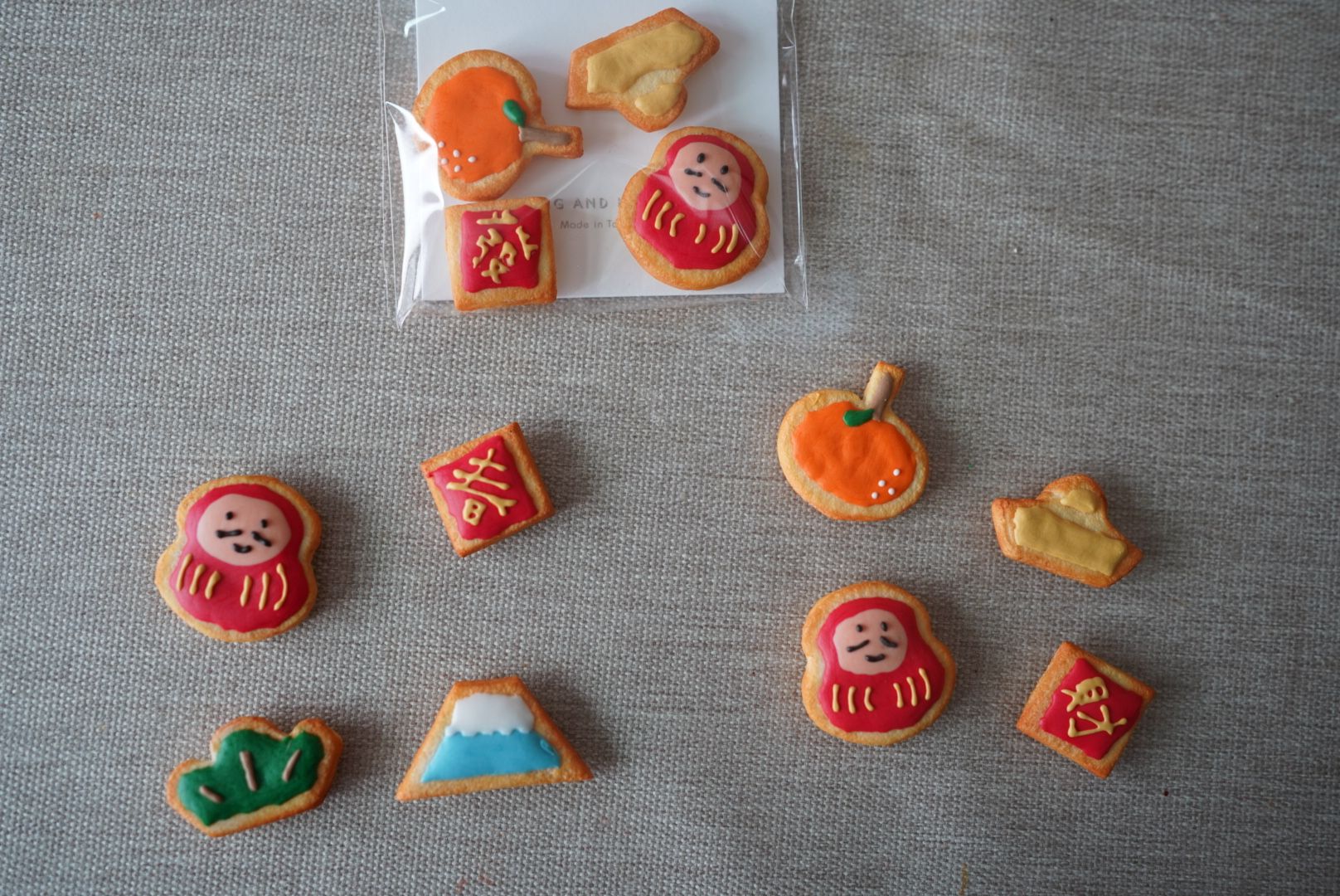 新年賀禮 糖霜磁鐵 新年小優惠中