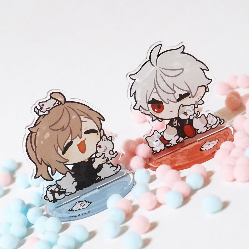 【二創｜彩虹社】 ChroNoiR🖤 叶 / 葛葉 にじたうん 壓克力立牌