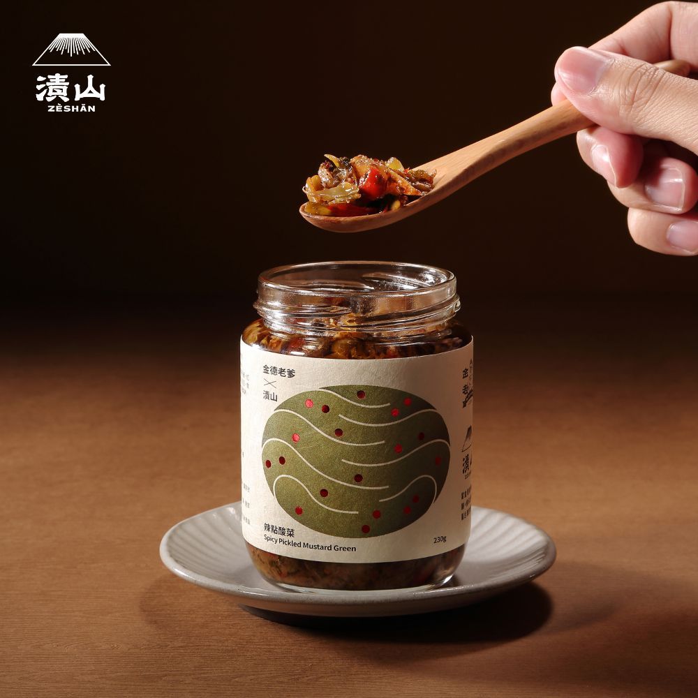 【漬山】辣點酸菜230g
