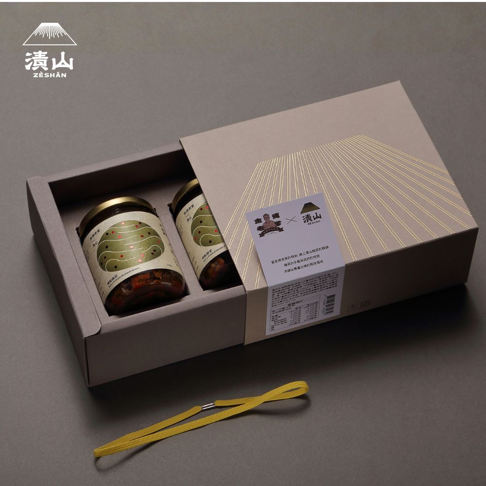 【漬山】封藏禮盒（辣點酸菜230g*2入）