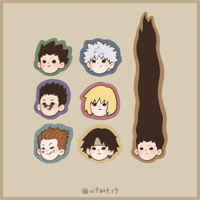 【二創｜HUNTER×HUNTER】 獵人貼紙