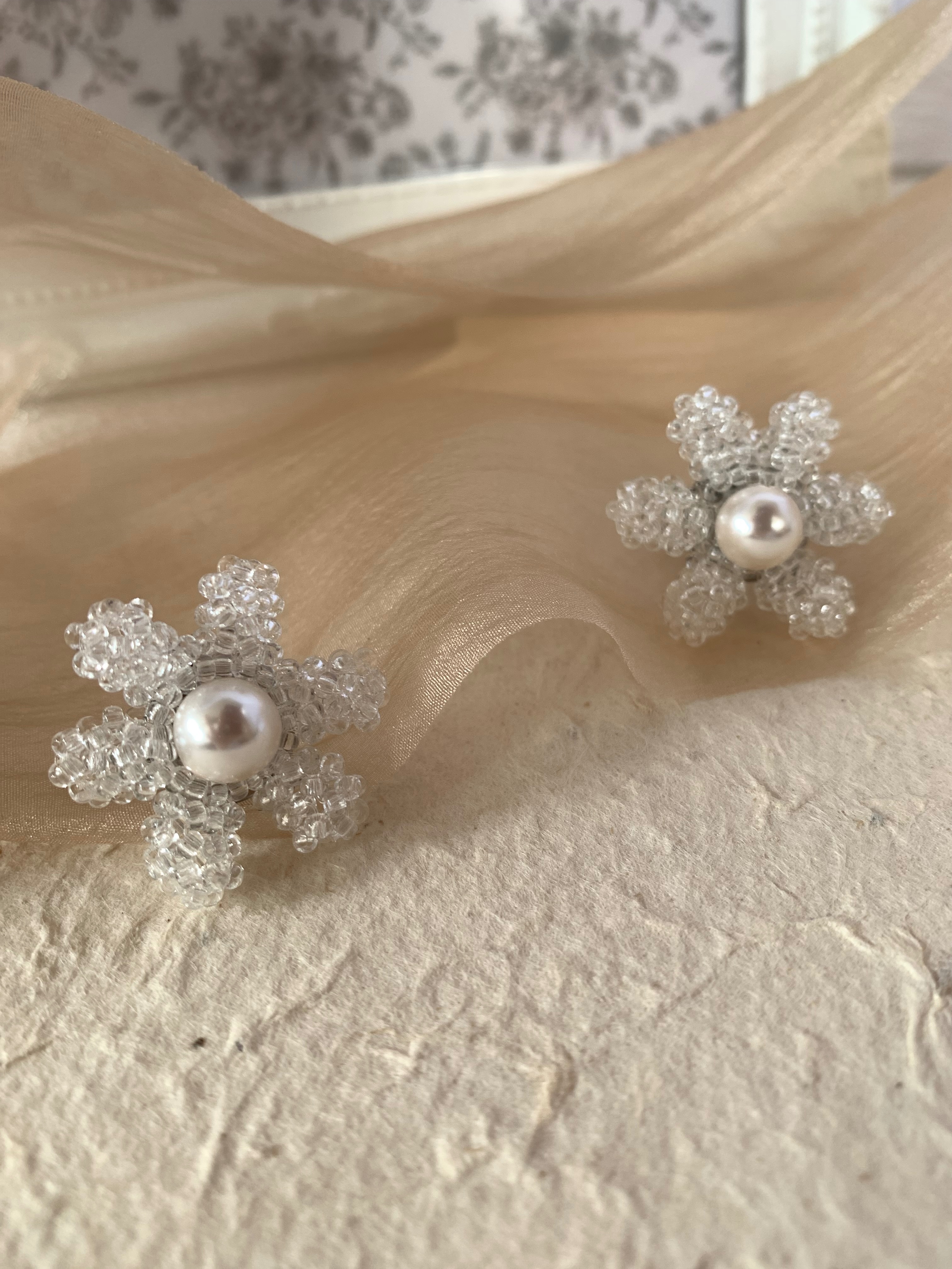 ES手作飾品｜《糖冰花》耳環