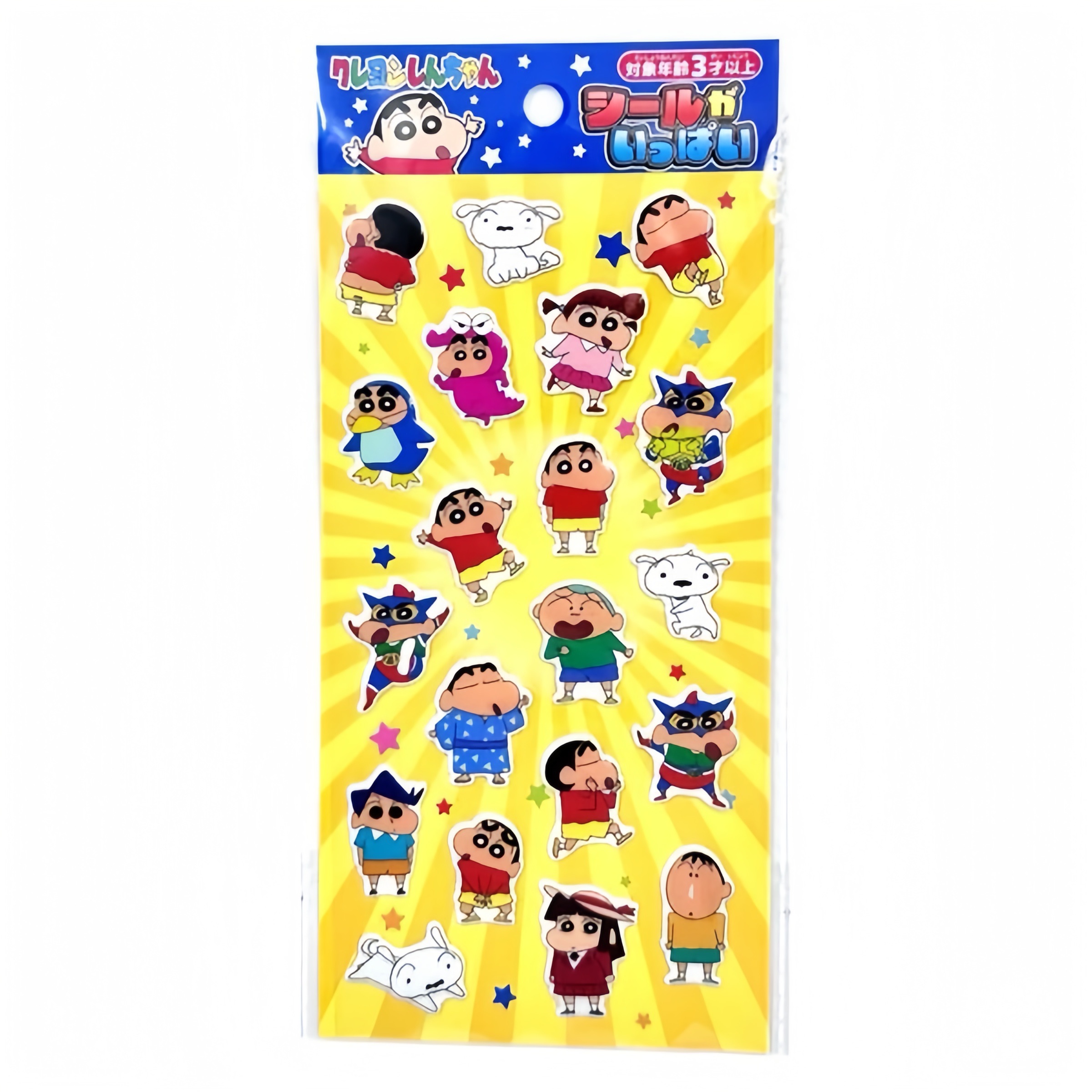 蠟筆小新立體貼紙