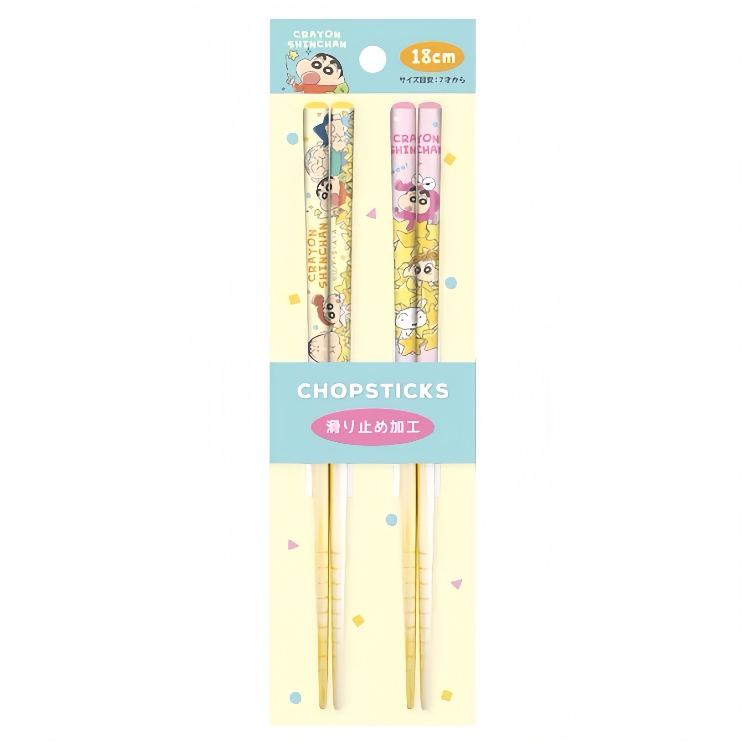 蠟筆小新18cm竹筷2雙組