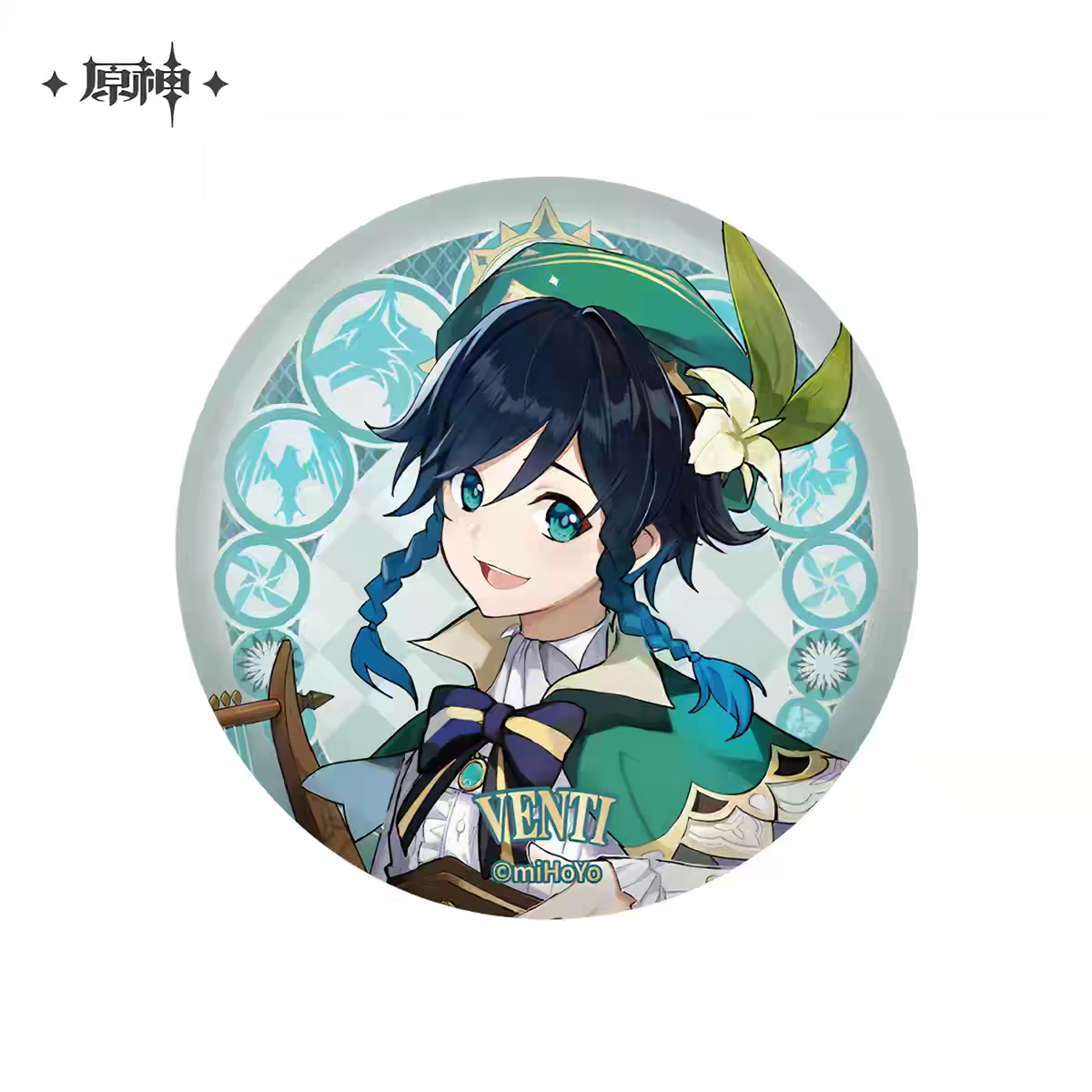 【原神官方】蒙德城主题系列人物徽章 全新工艺升级 Genshin