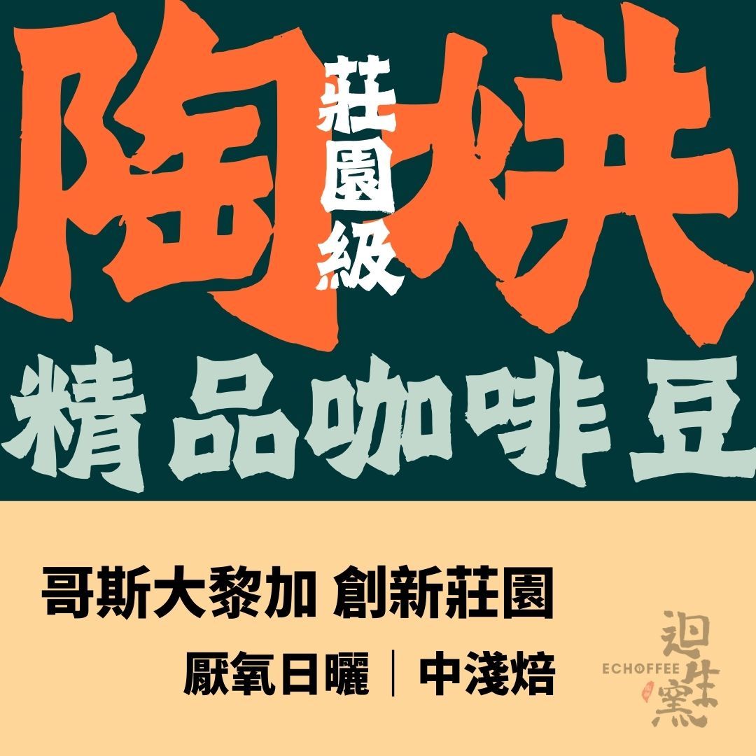 【職人陶烘】 哥斯大黎加 創新莊園 Tipica 厭氧日曬