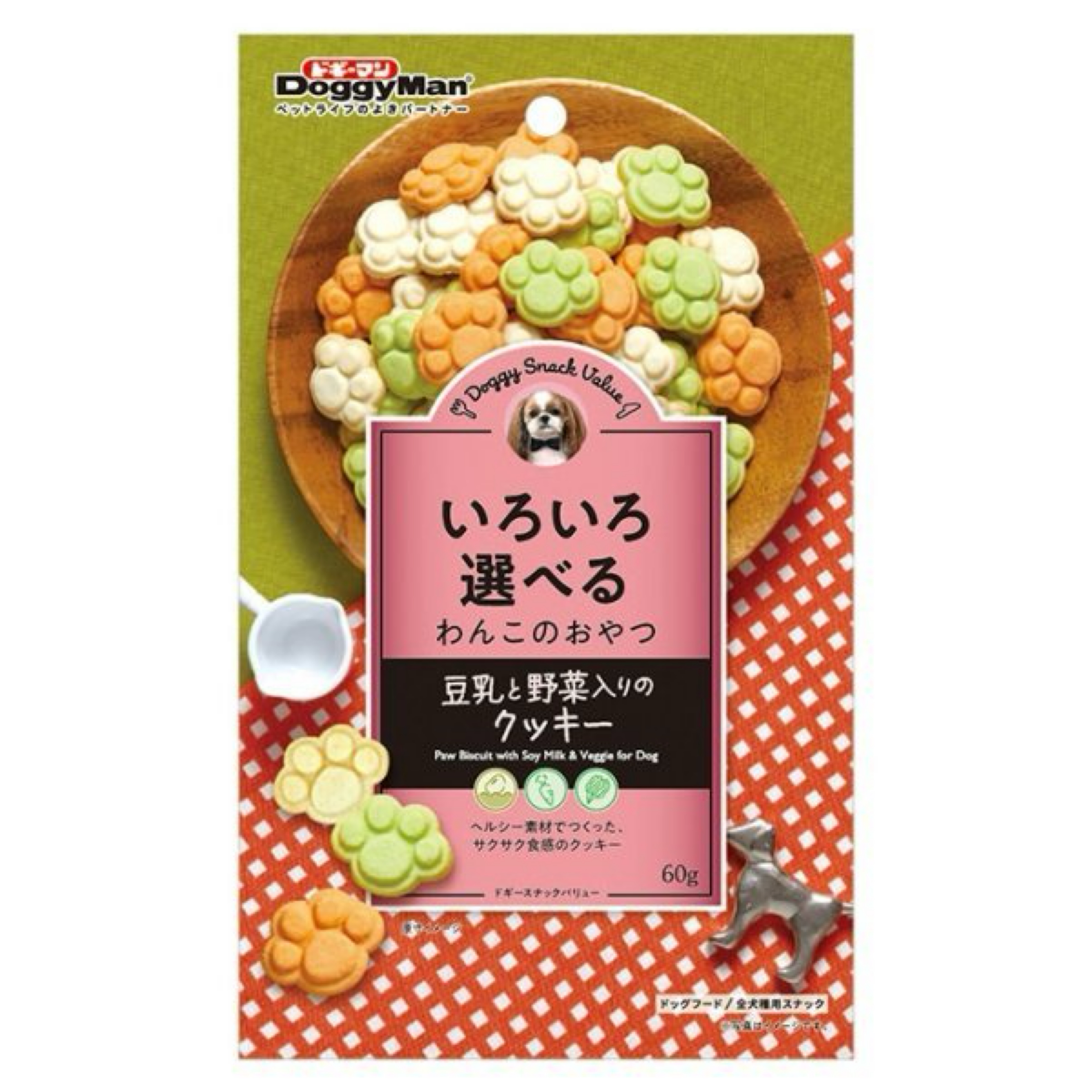 多格漫 豆乳野菜餅乾 有效26.11.30