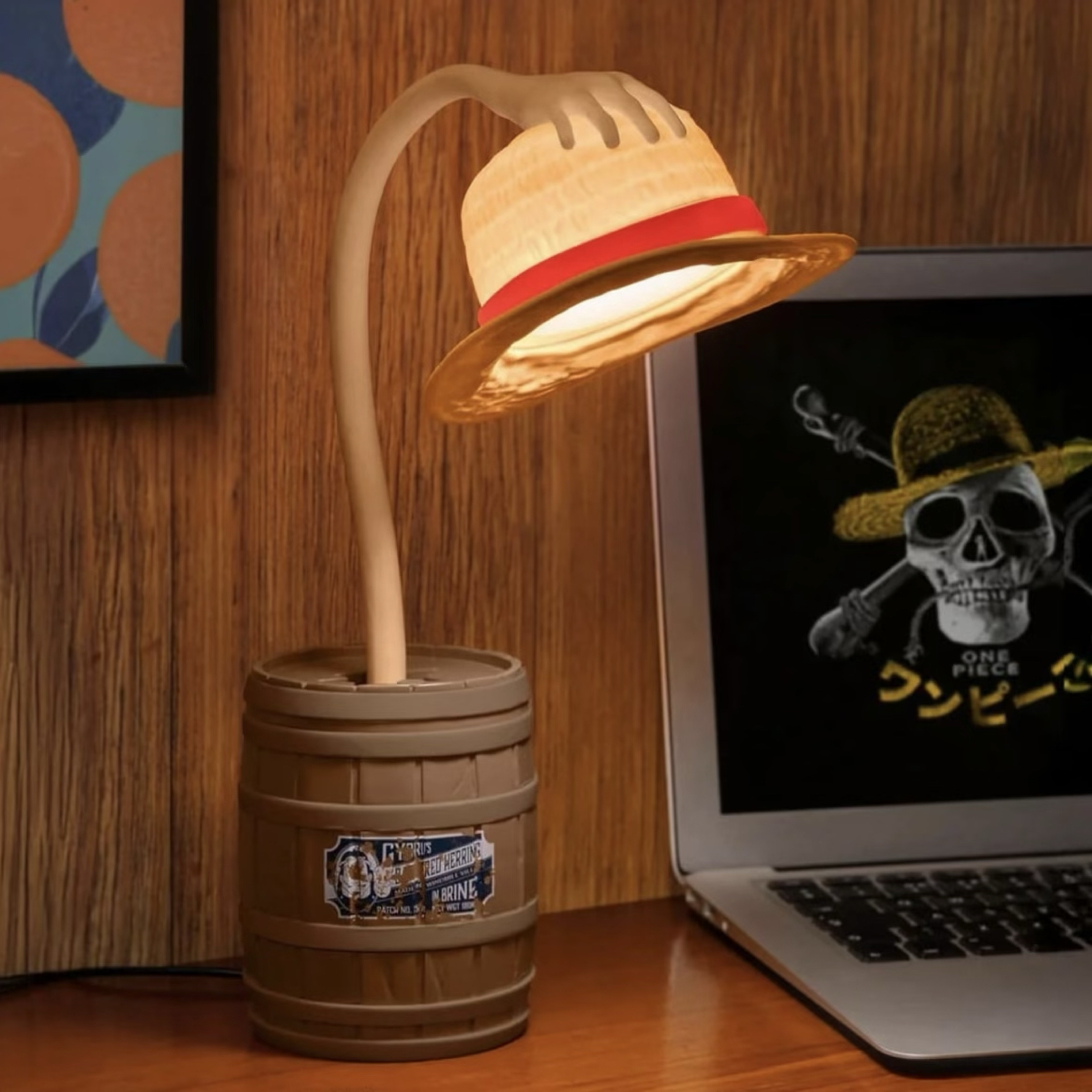 航海王 魯夫草帽桌燈