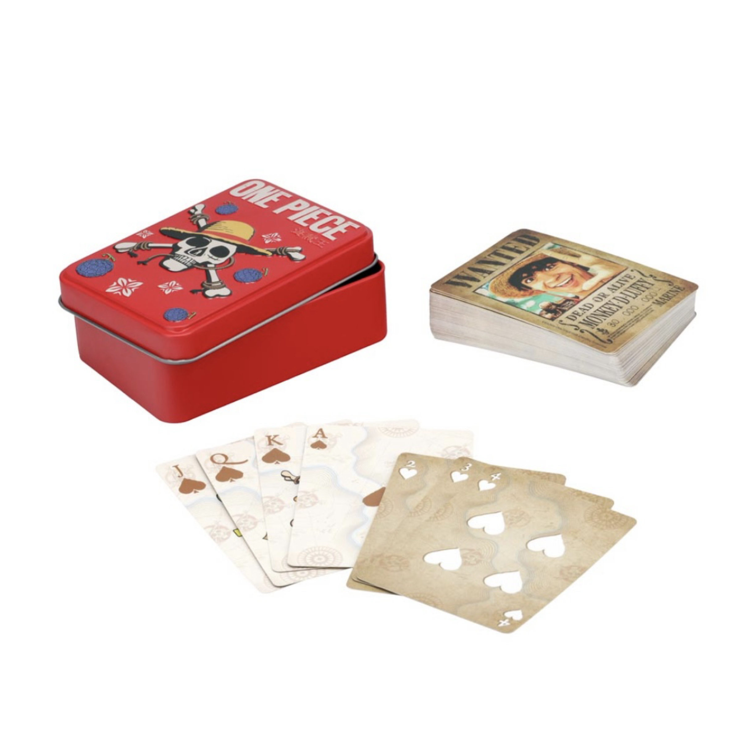 航海王 鐵盒撲克牌