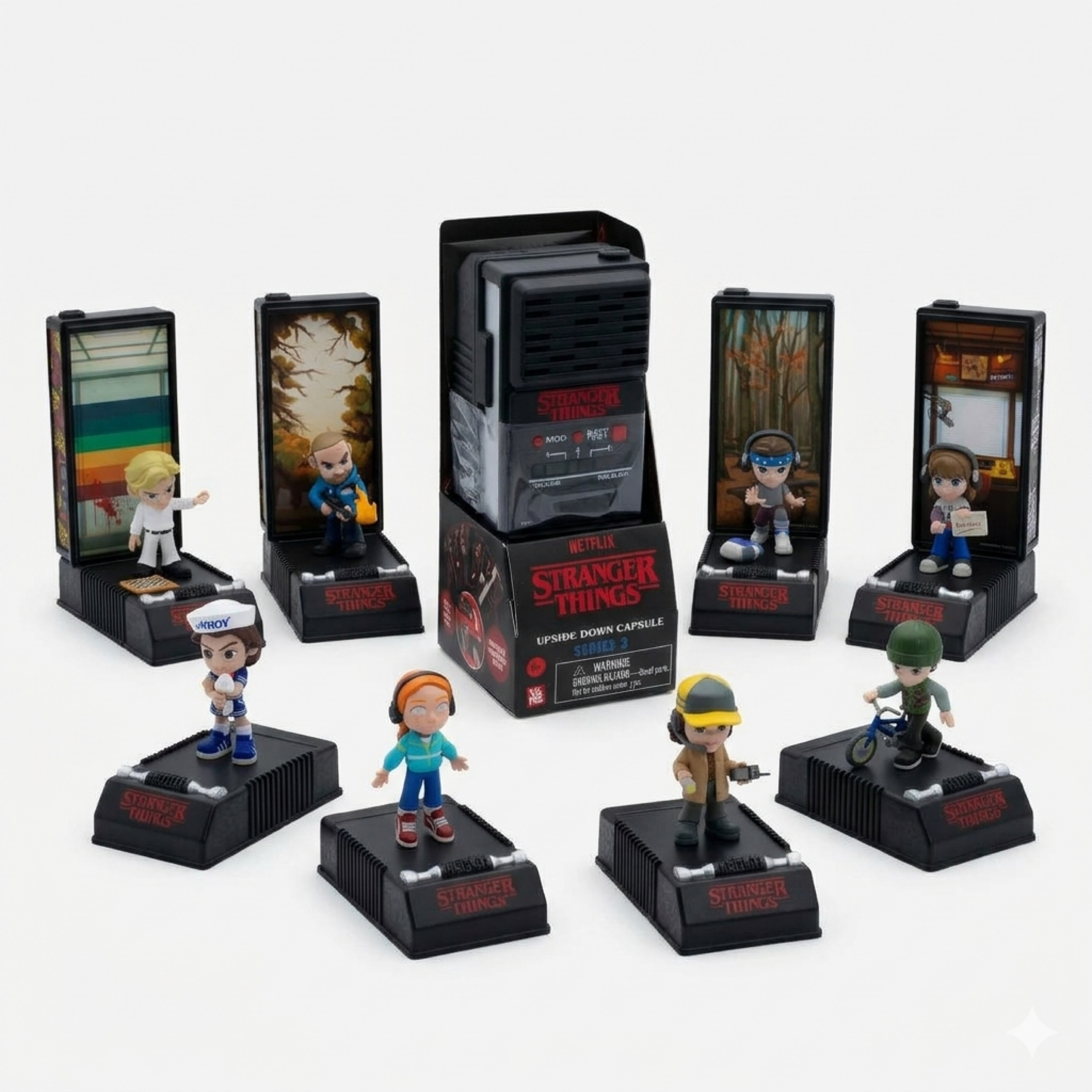 怪奇物語 對講機公仔盲盒