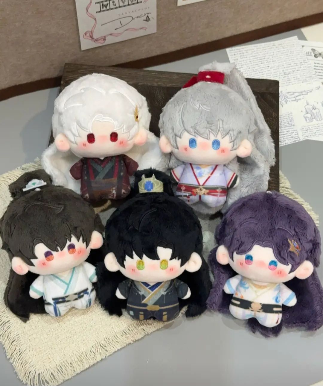 A080    深空古風系列12cm印花娃娃 訂金