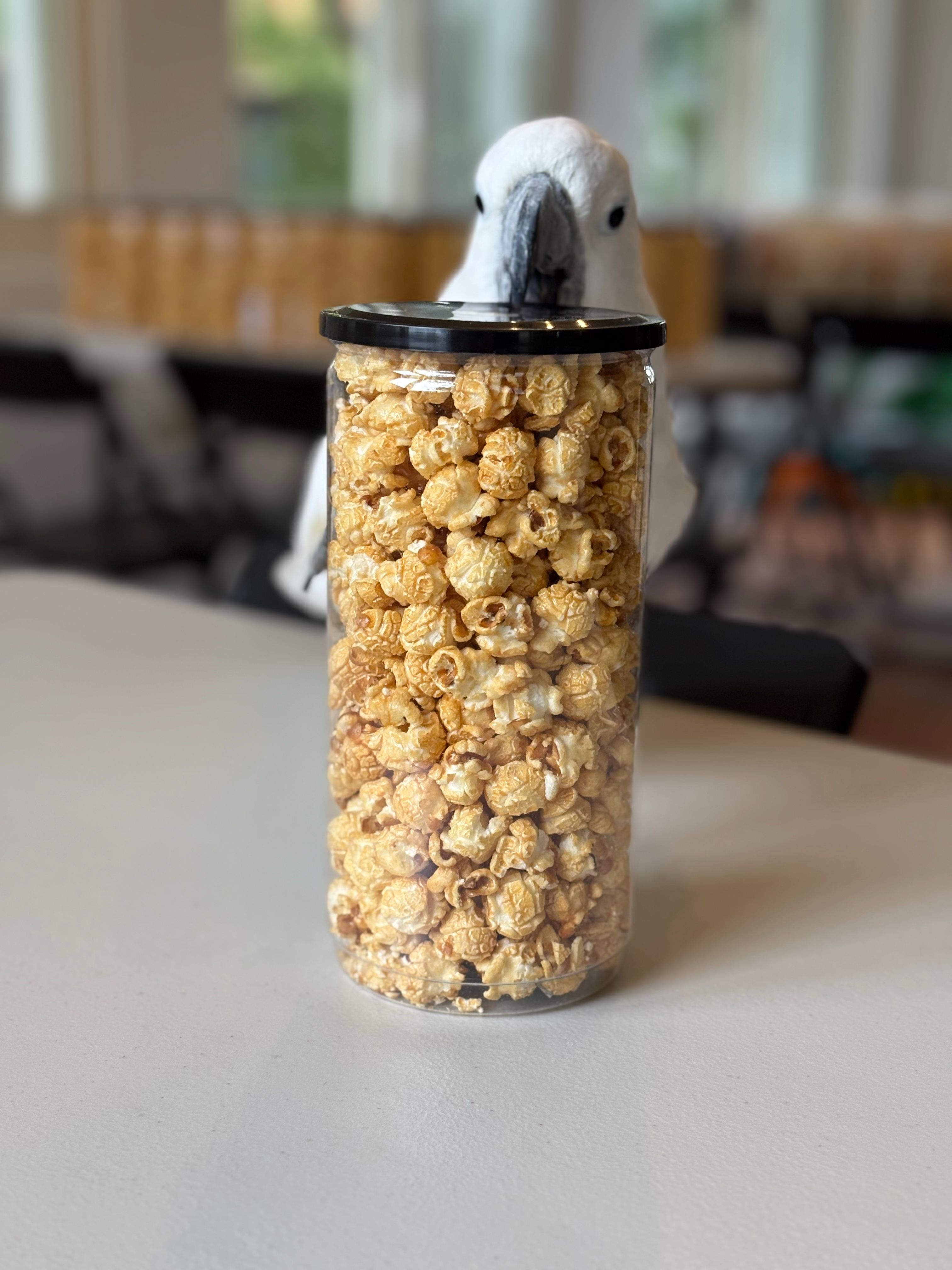 焦糖口味爆米花