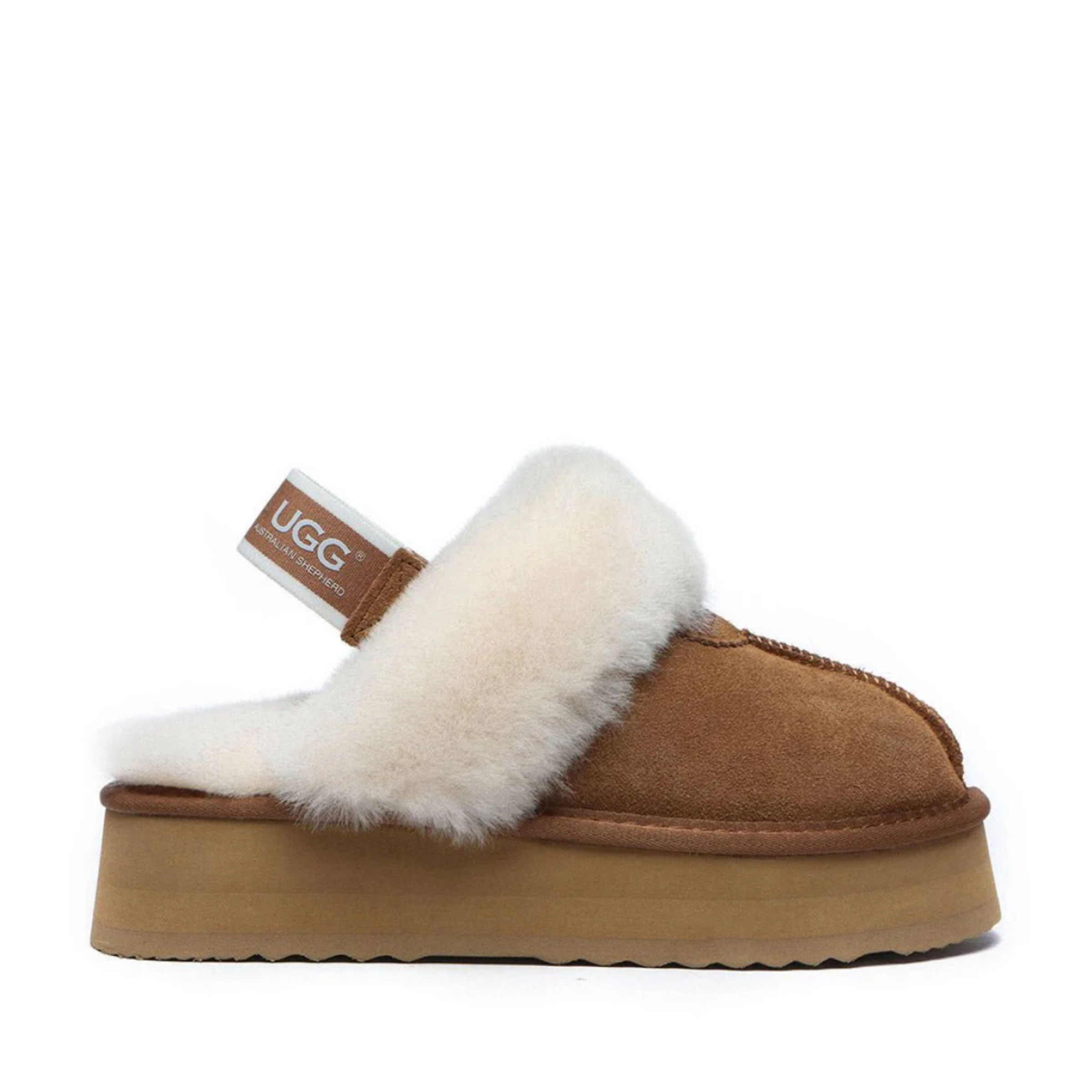 Women＇s UGG Platform Scuff Slipper