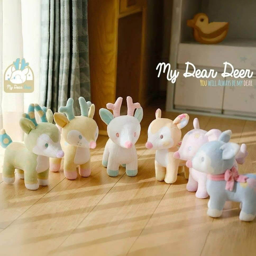 現貨∣香港文創🇭🇰 FLUFFY HOUSE My Dear Deer 親親小鹿 娃娃盲盒