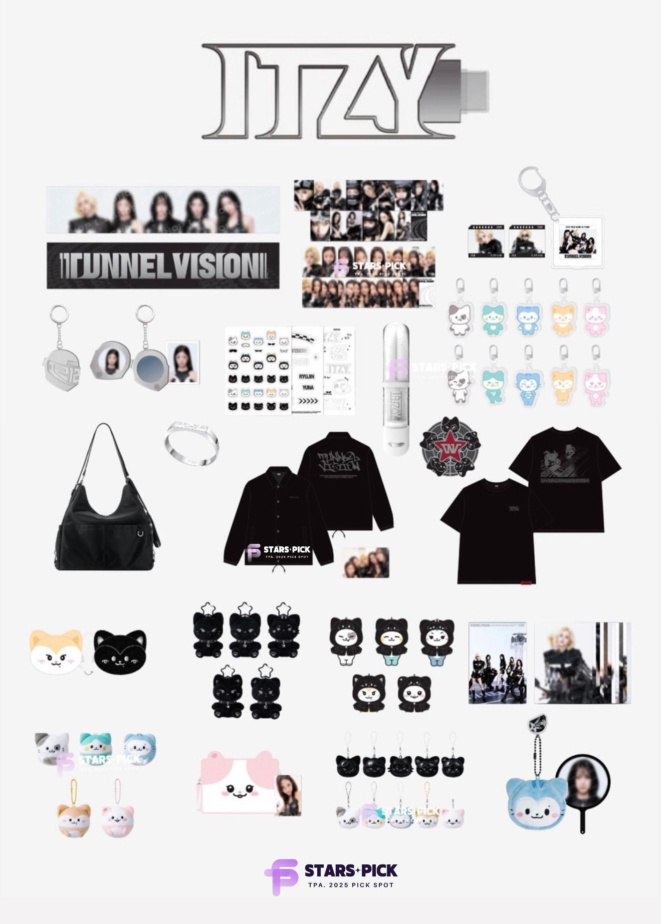 配件類｜🇰🇷ITZY TUNNEL VISION 3RD世巡韓場週邊系列