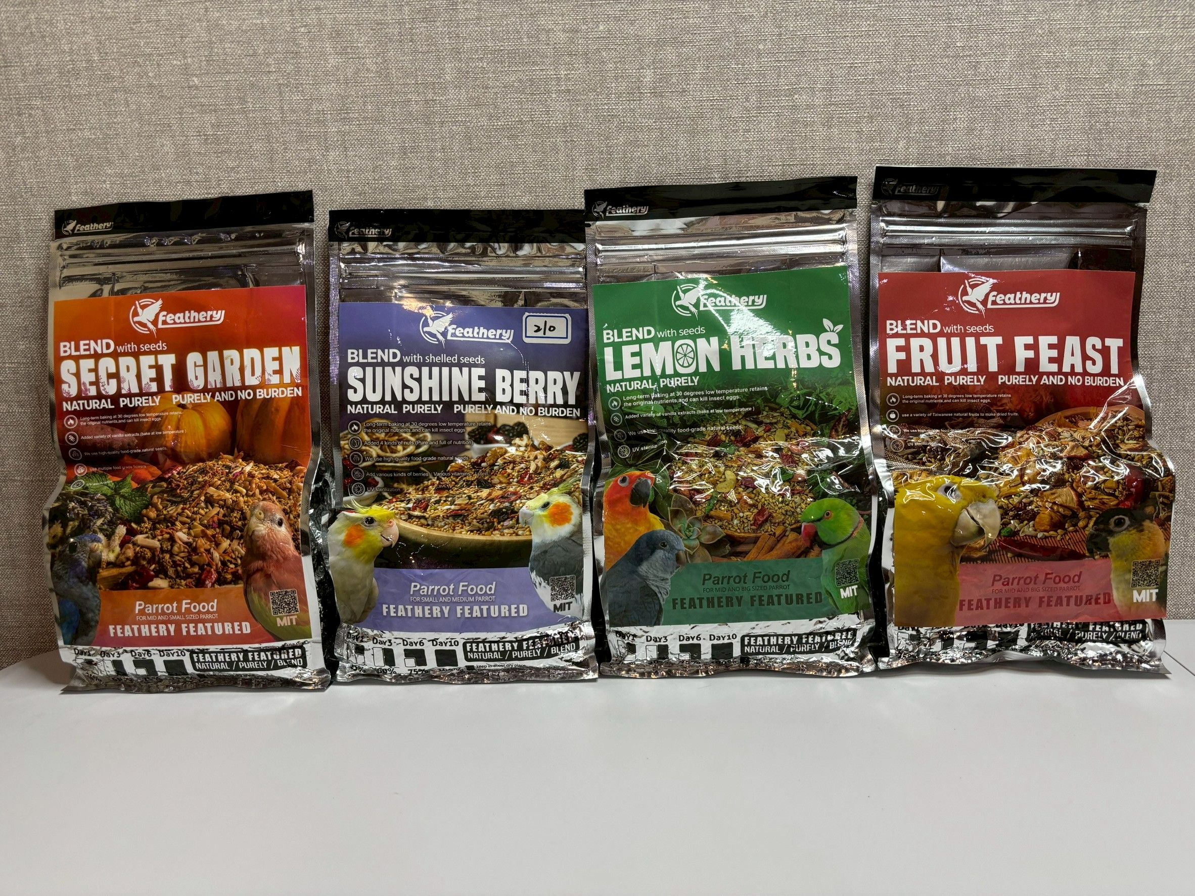 飛德瑞FEATHERY-祕密花園/陽光野莓/水果盛宴/檸檬草本營養日糧 /2026.05.18 請注意效期