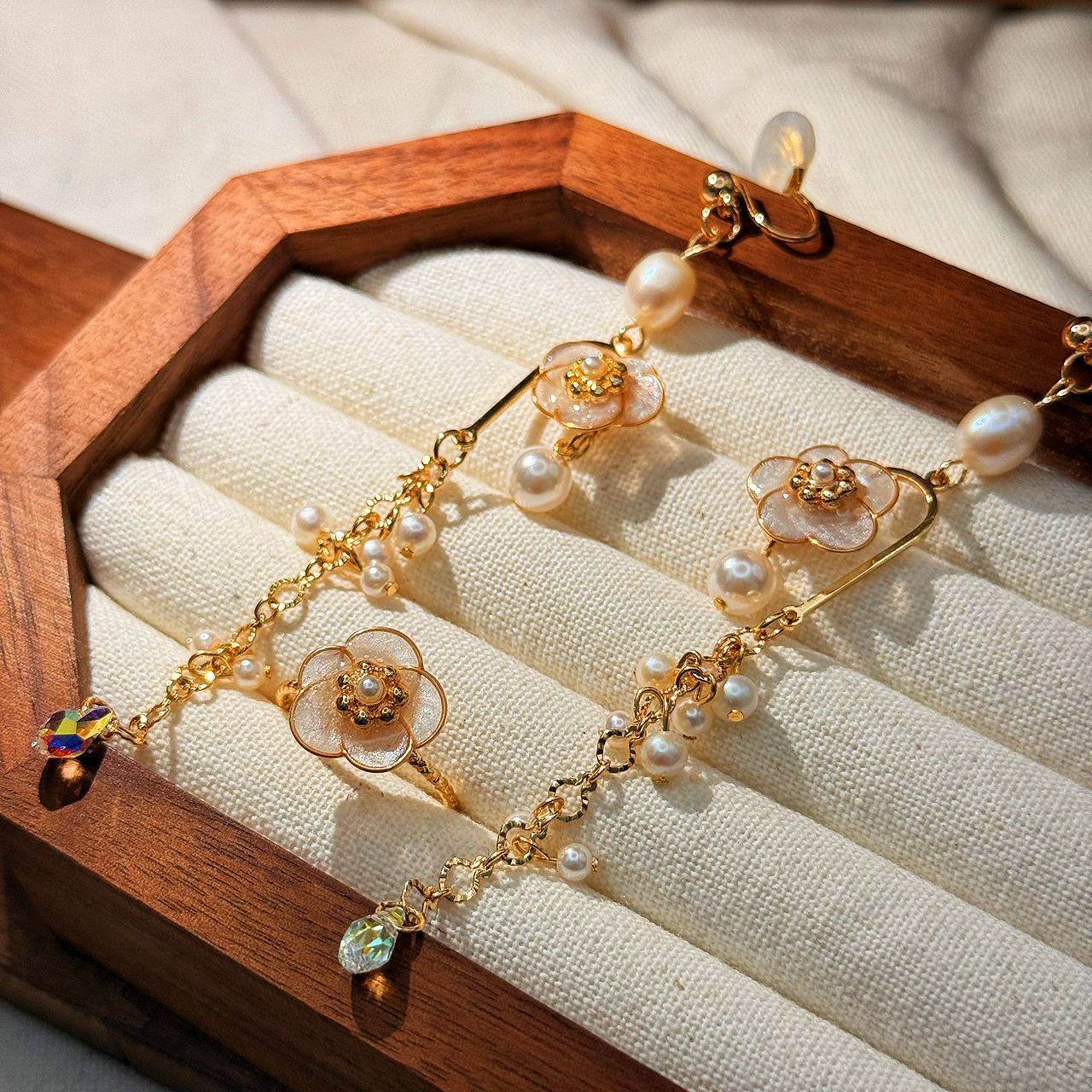 流蘇花墜·耳環˖ ࣪⊹