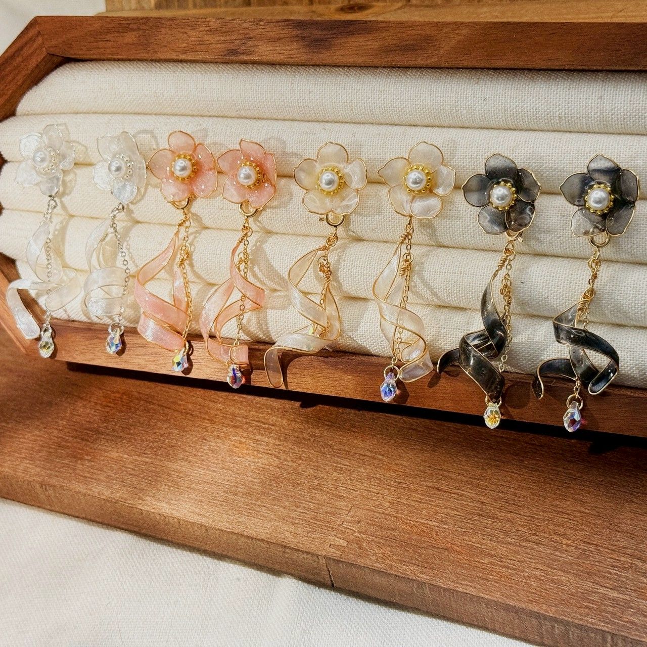 花捲捲·耳環˖ ࣪⊹