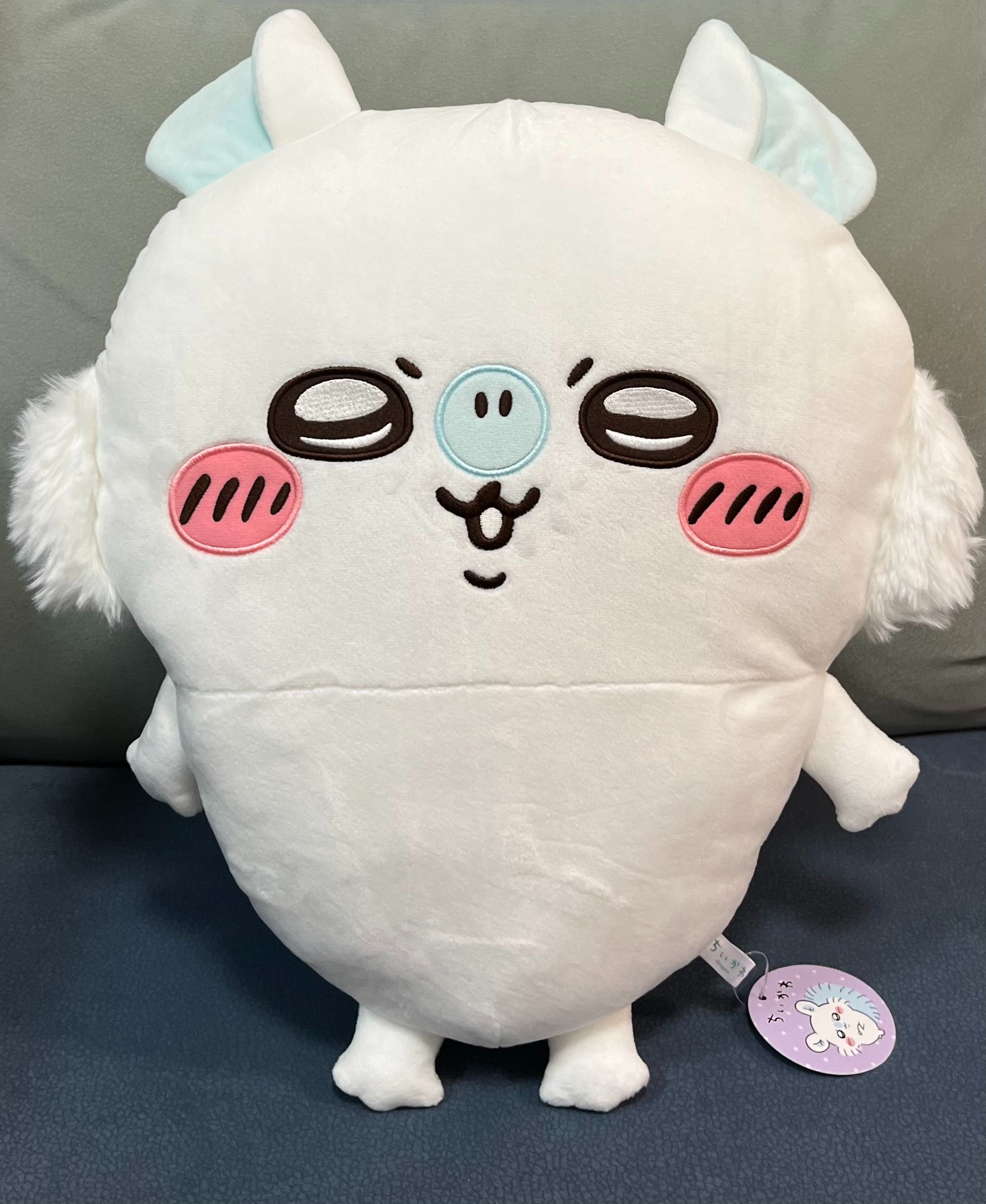 【全新】日版 吉伊卡哇 ちいかわ chiikawa 超BIG 玩偶 娃娃 小桃 飛鼠 モモンガ 景品 parade