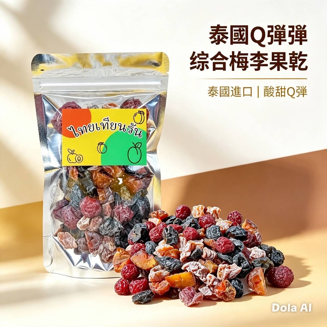🇹🇭 泰國超爆💥Q彈綜合梅李果乾 120g