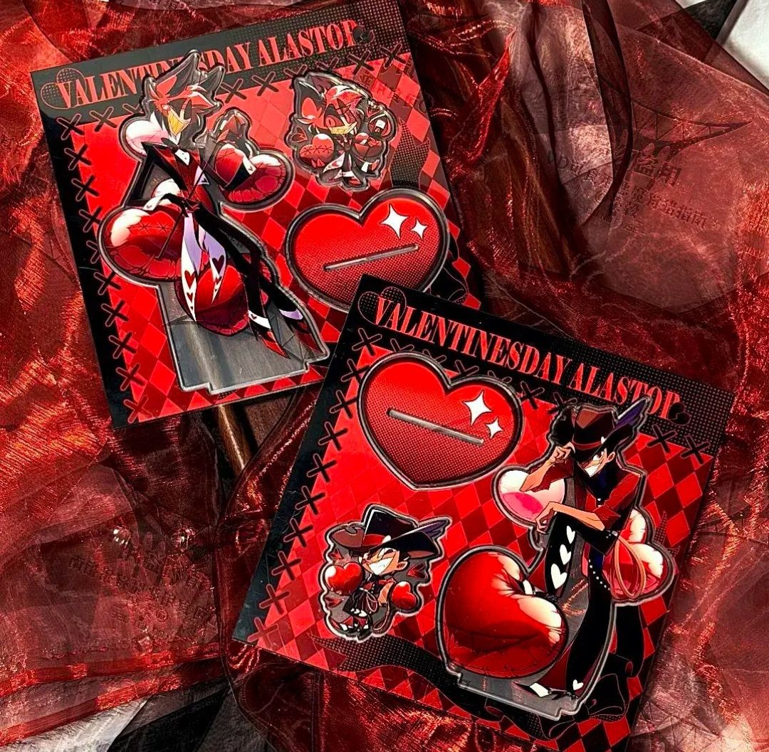 （此團請單獨下單）【地獄旅館同人代購】Alastor情人節滿版立牌