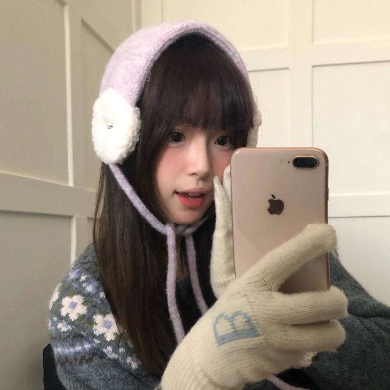 韓系保暖撞色耳罩୨୧ ̊。五色
