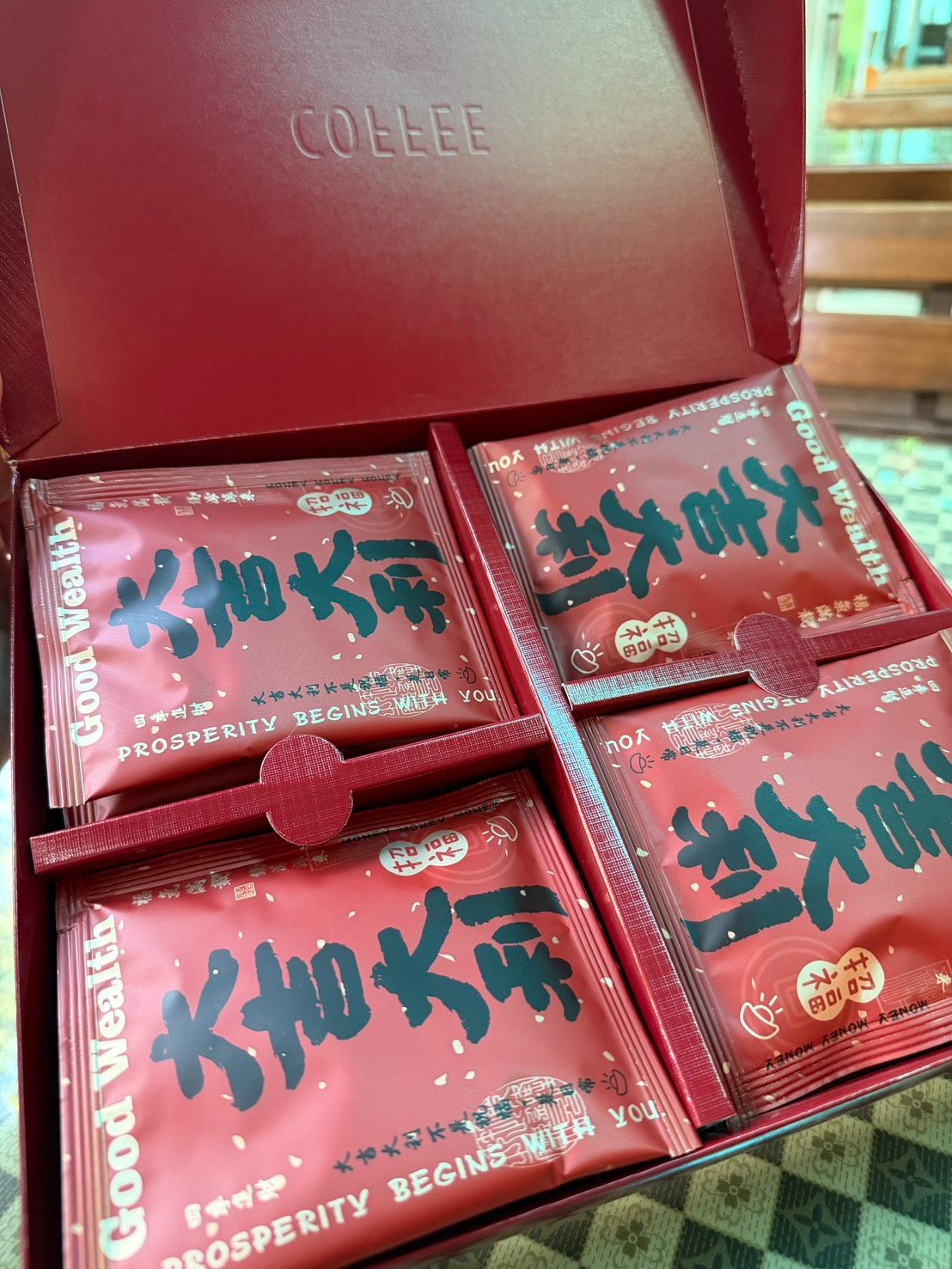 【黃金曼特寧-濾掛咖啡】大吉大利散裝-1入（大吉大利／無外包裝盒）