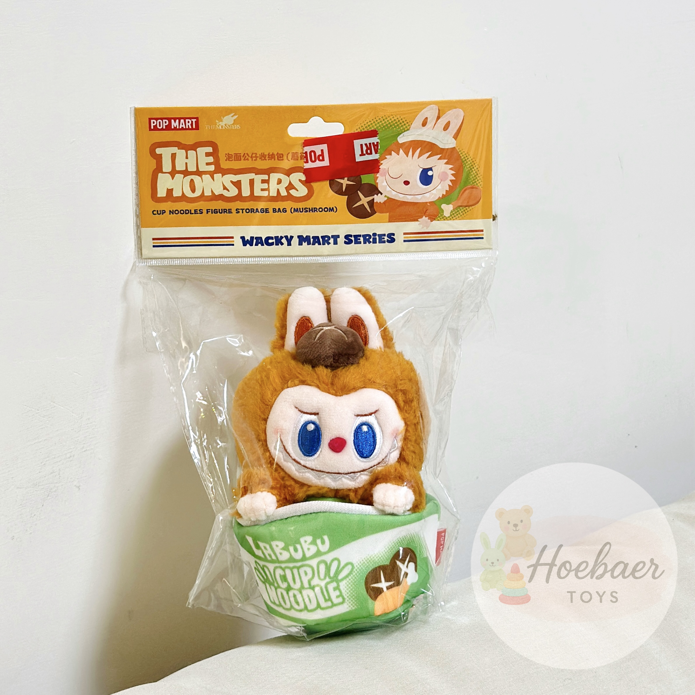 LABUBU 拉布布 展場限定 泡麵收納袋環保袋