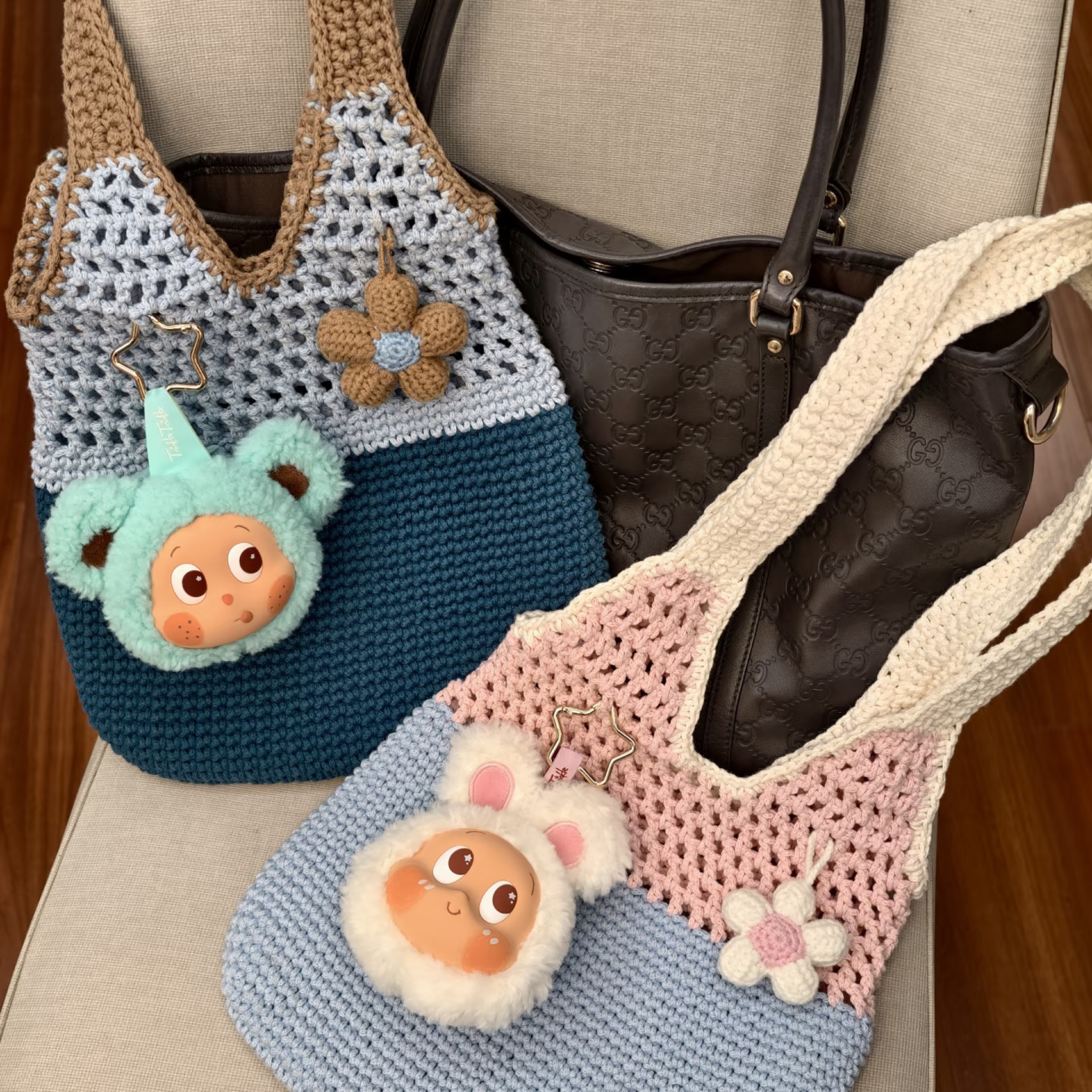 原價特賣-星星人耳機包（奶油、海鹽、香芋）