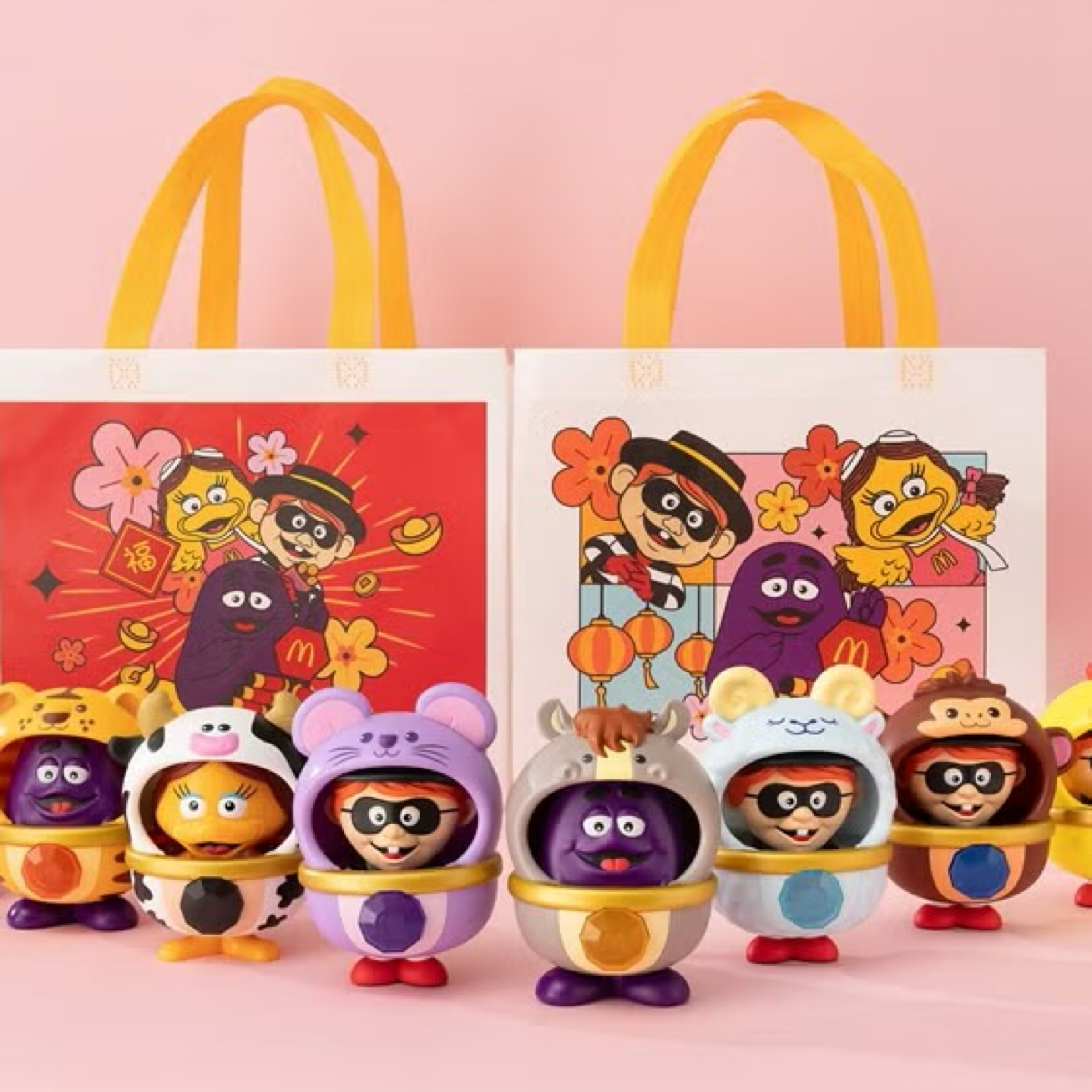 【出清】麥當勞 12生肖新春公仔（整組收藏最便宜）
