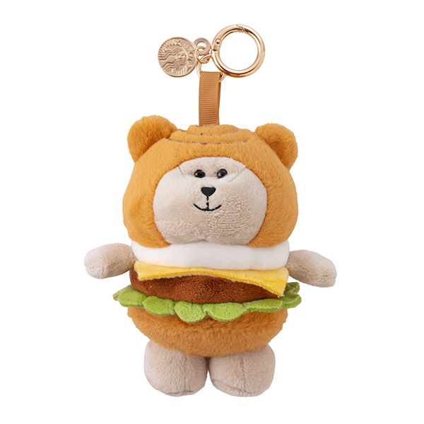 星巴克 可頌堡裝扮MINI熊寶寶