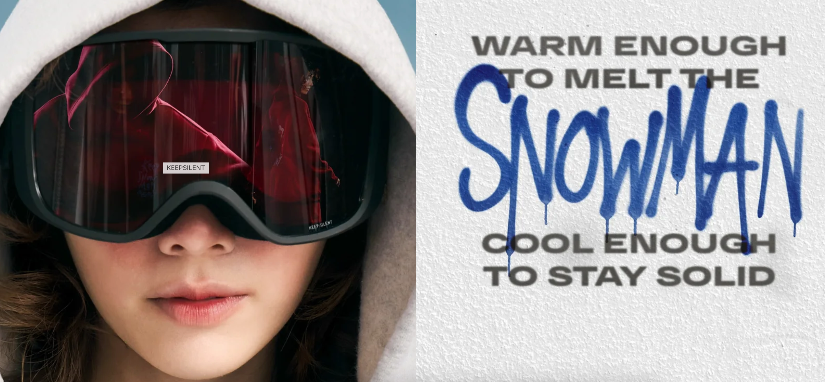 KEEP SILENT - KEEP SNOWMAN AWAY