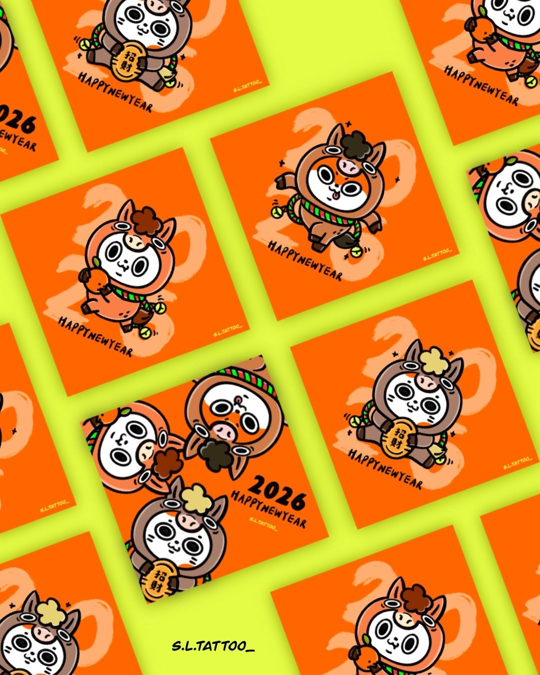 《免費粉絲小禮物》2026 馬馬追蹤我大春聯