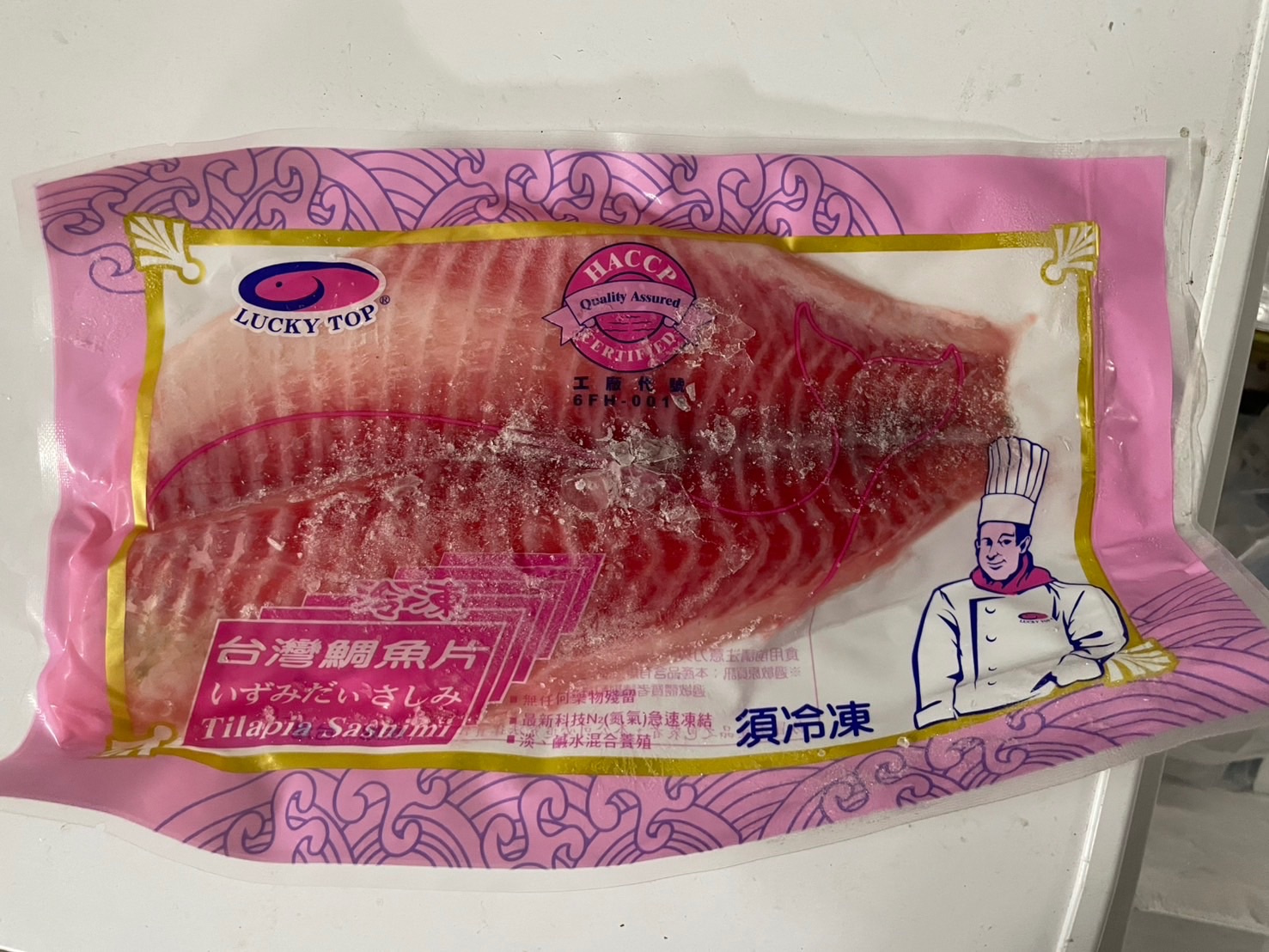 鯛魚片500克