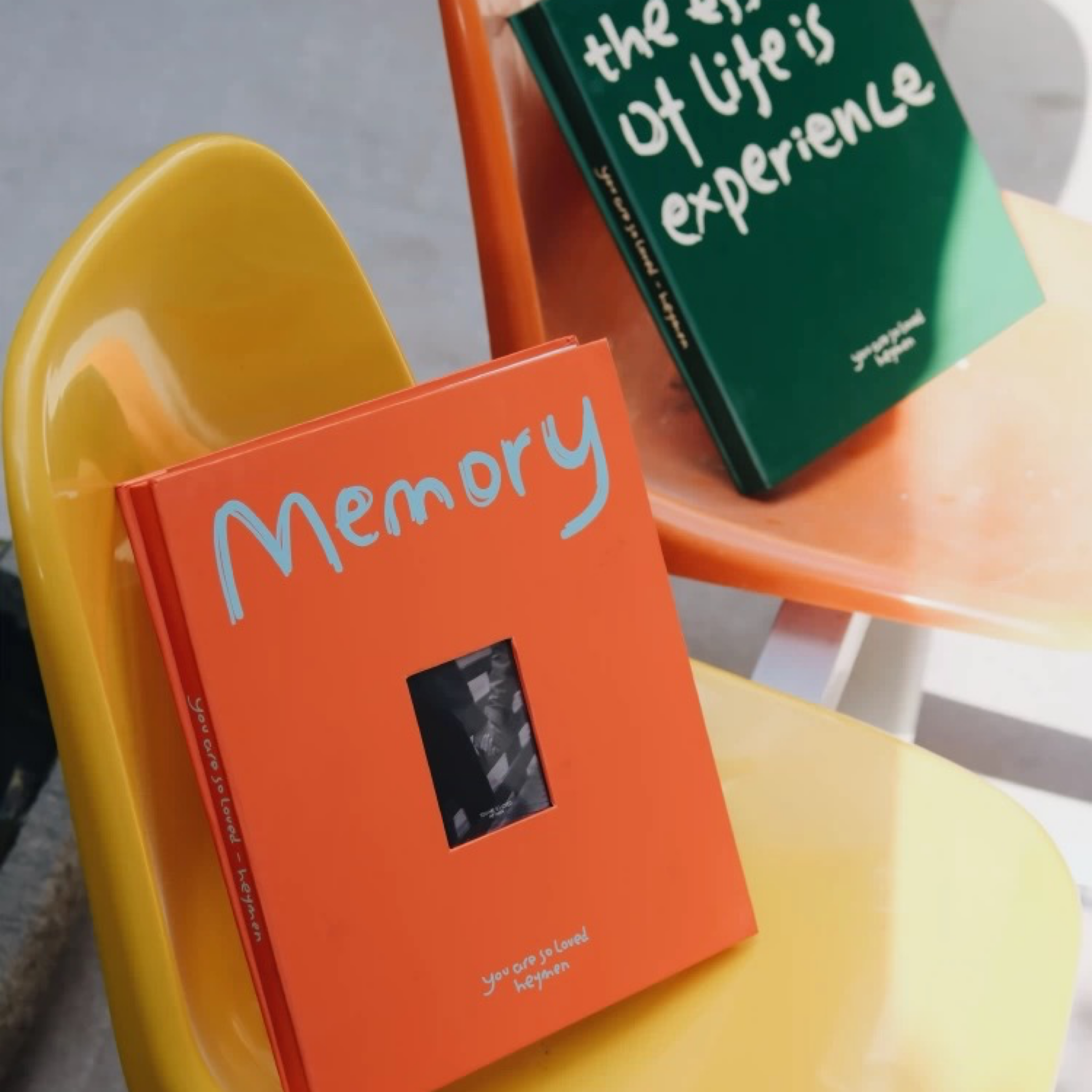 相本/相冊（橘/綠）