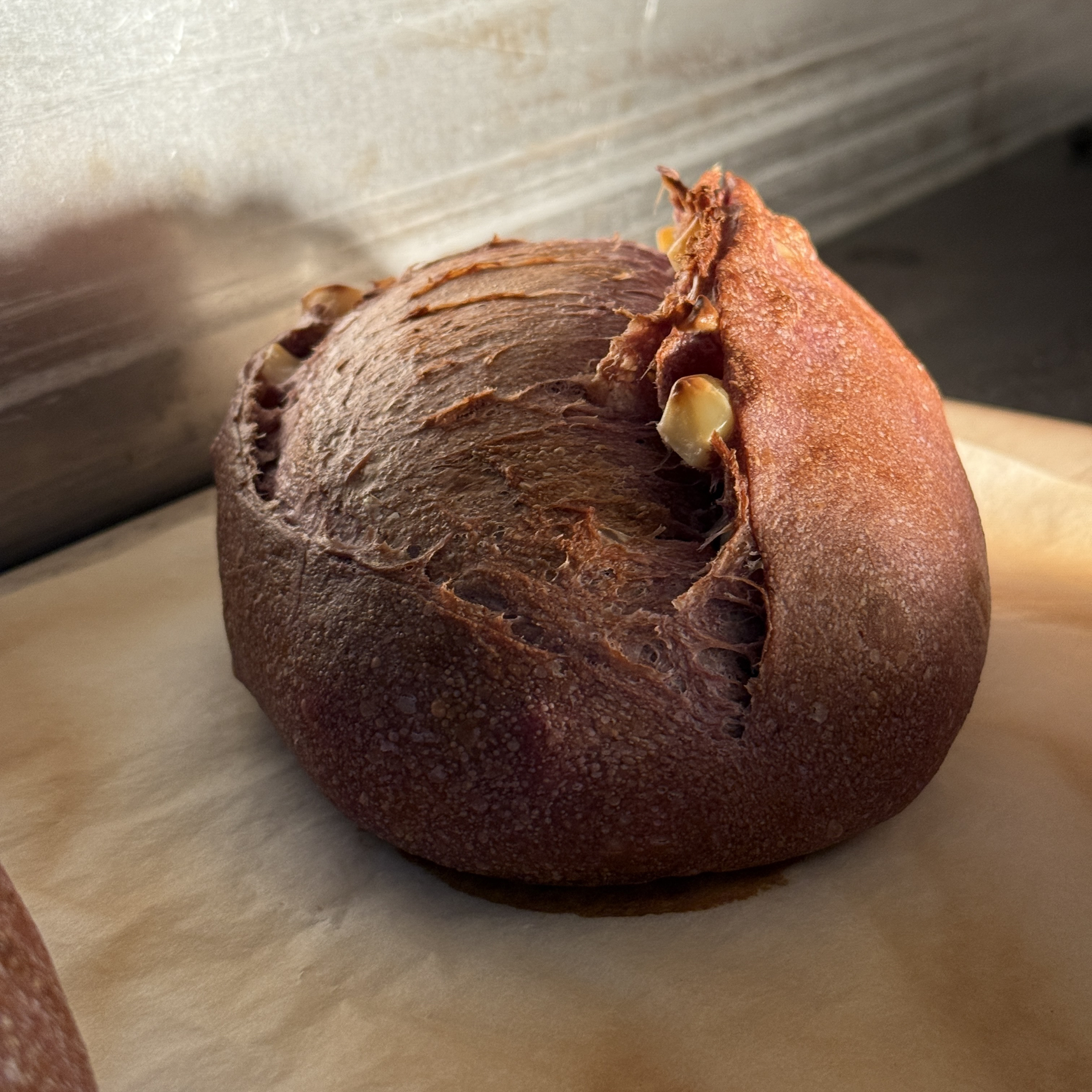 紫薯芋頭酸種歐包