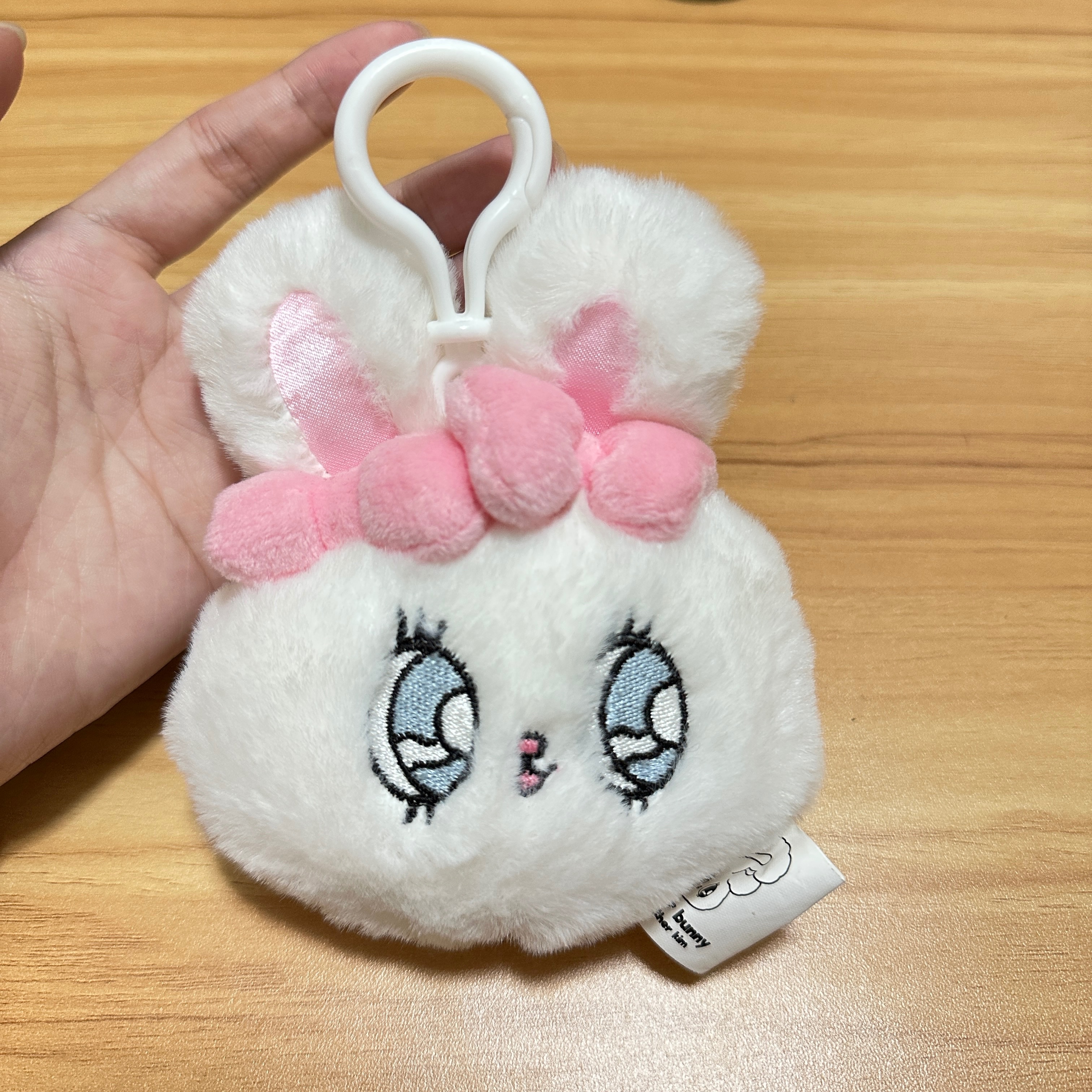 正版bunny頭吊飾