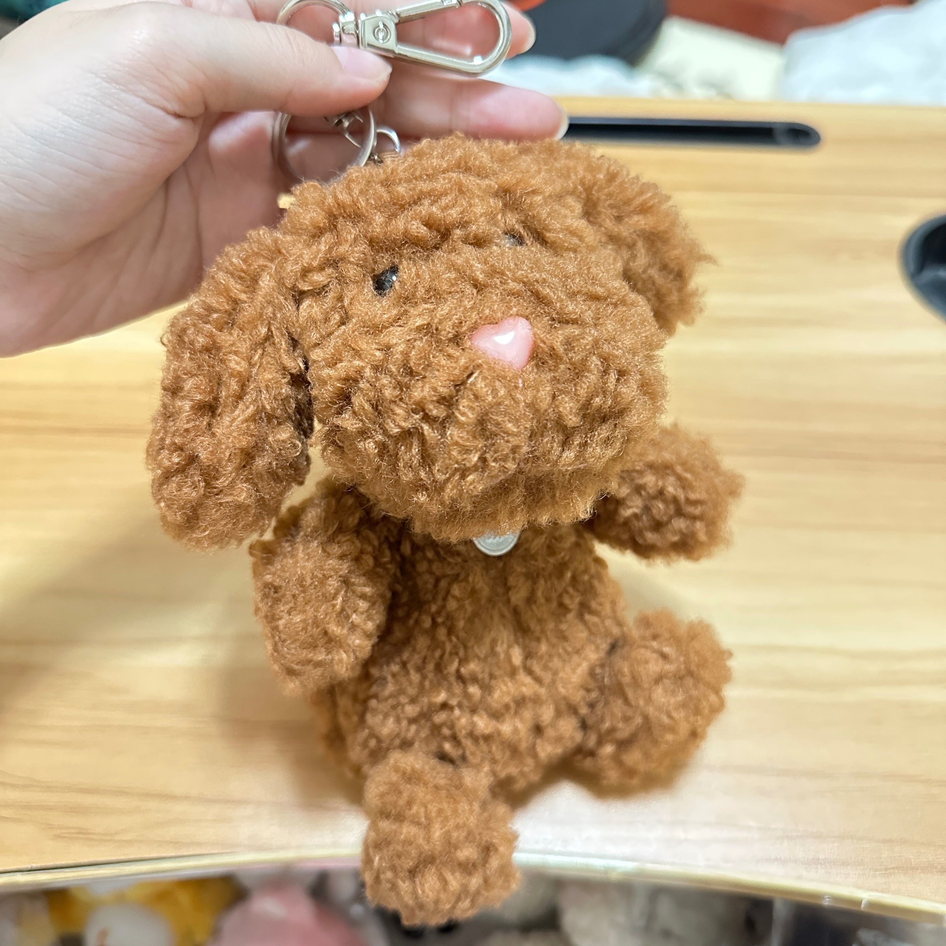 毛絨狗狗吊飾