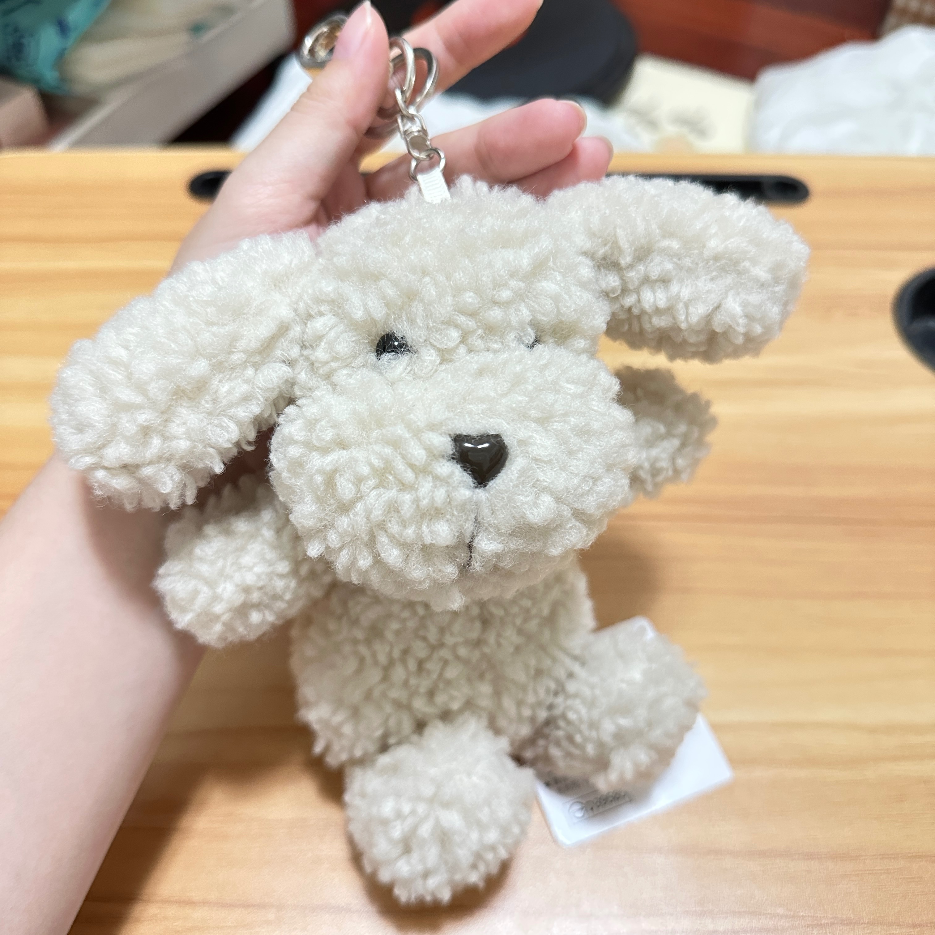 毛絨狗狗吊飾