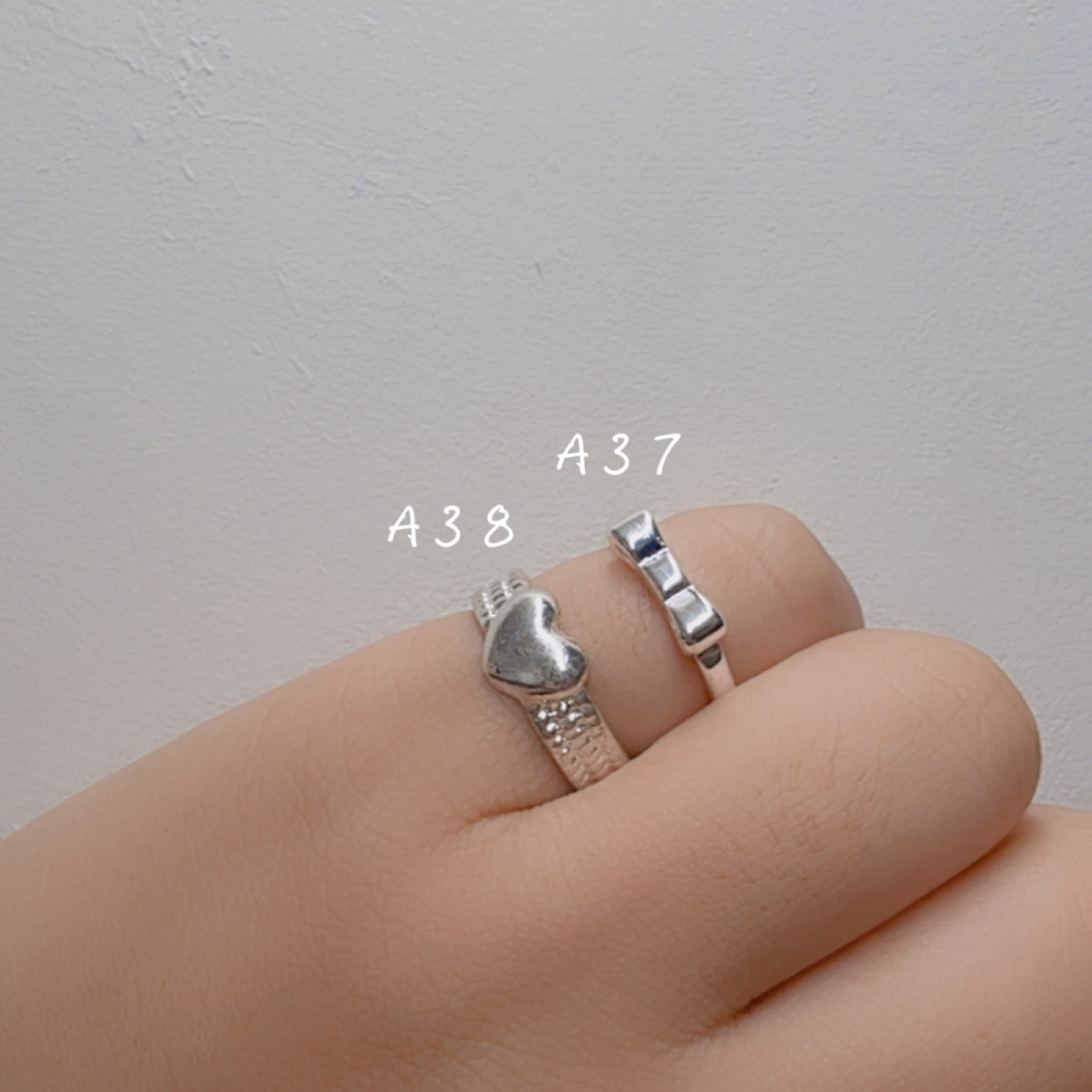 925純銀戒指（A37-A48）