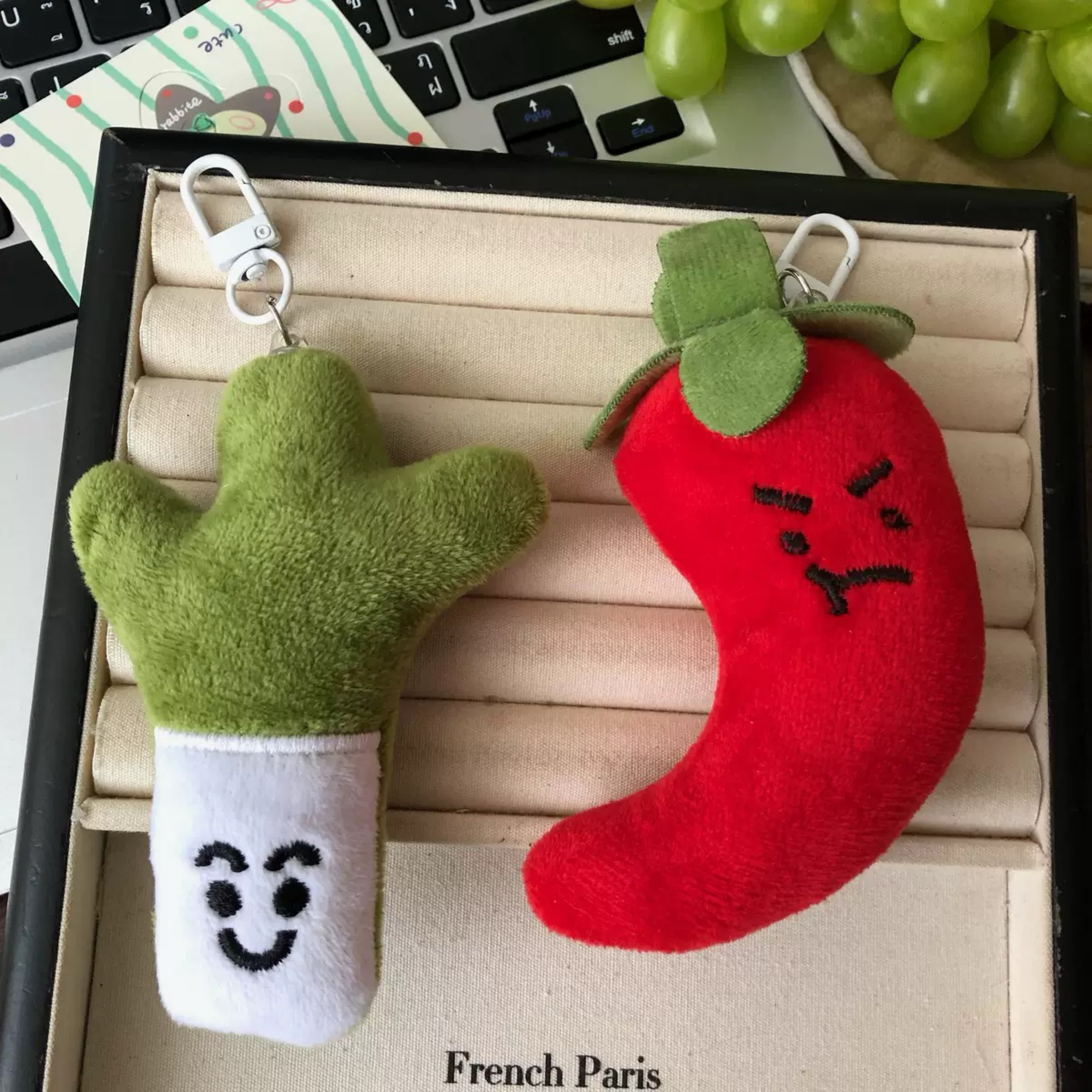 農場大亂鬥 🌶️ 療癒系表情蔬菜絨毛掛件