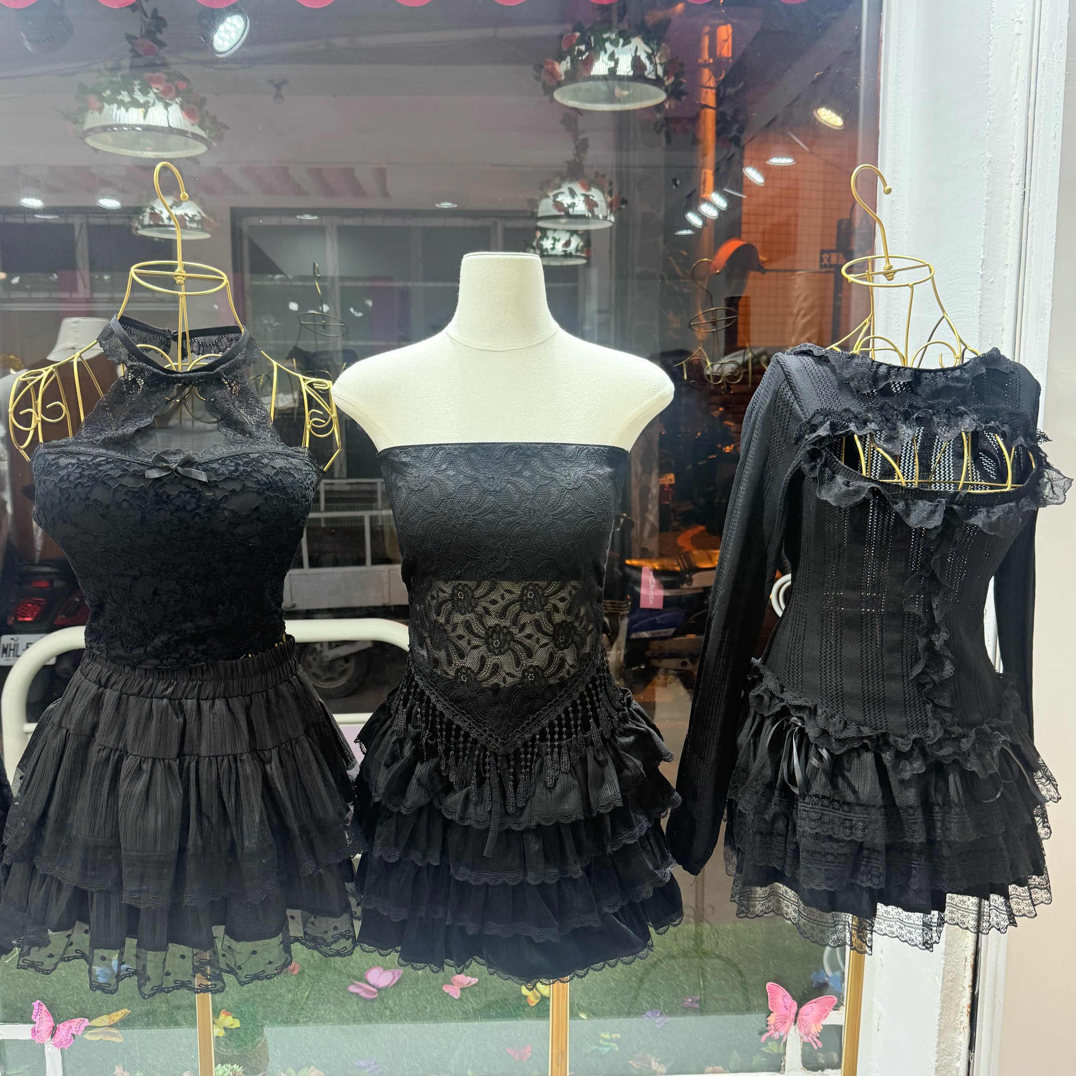 黑色蕾絲系列 自搭款 掛脖紗紗蛋糕