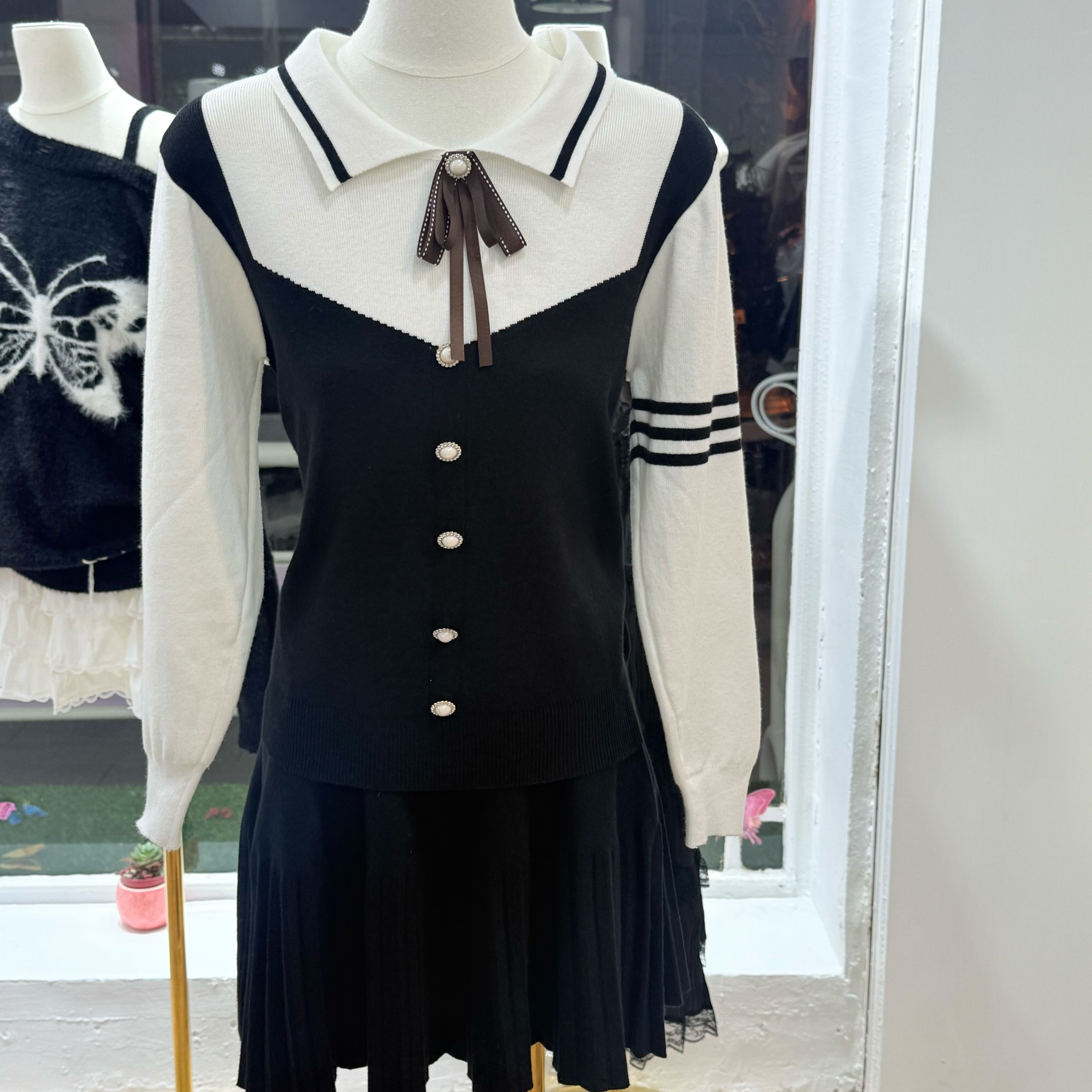 黑色系列 自搭款 學院風套裝