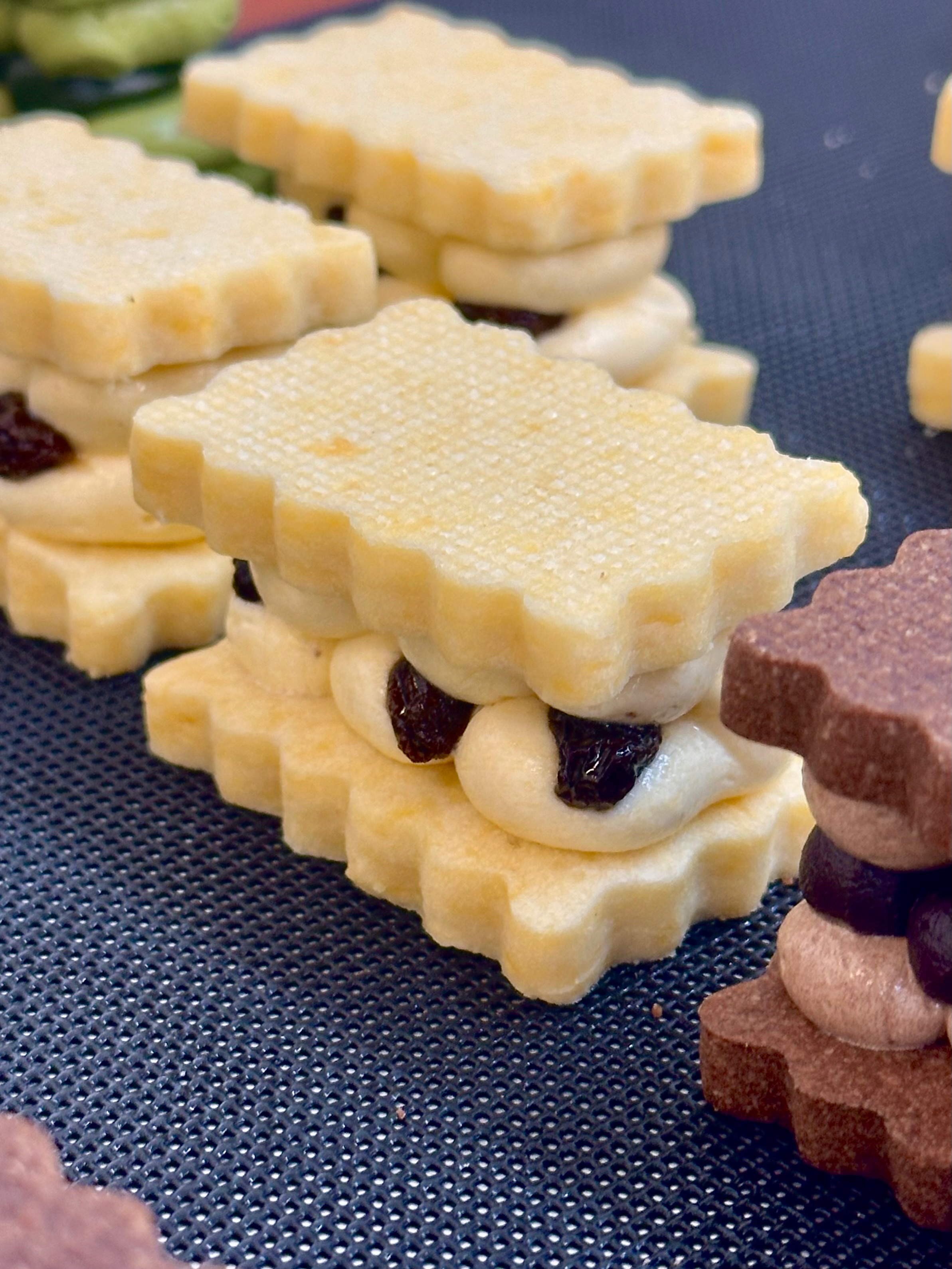 朗姆葡萄夾心餅乾