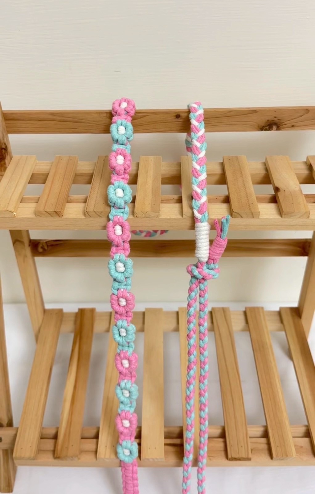 可調式 手機長背繩-小花款