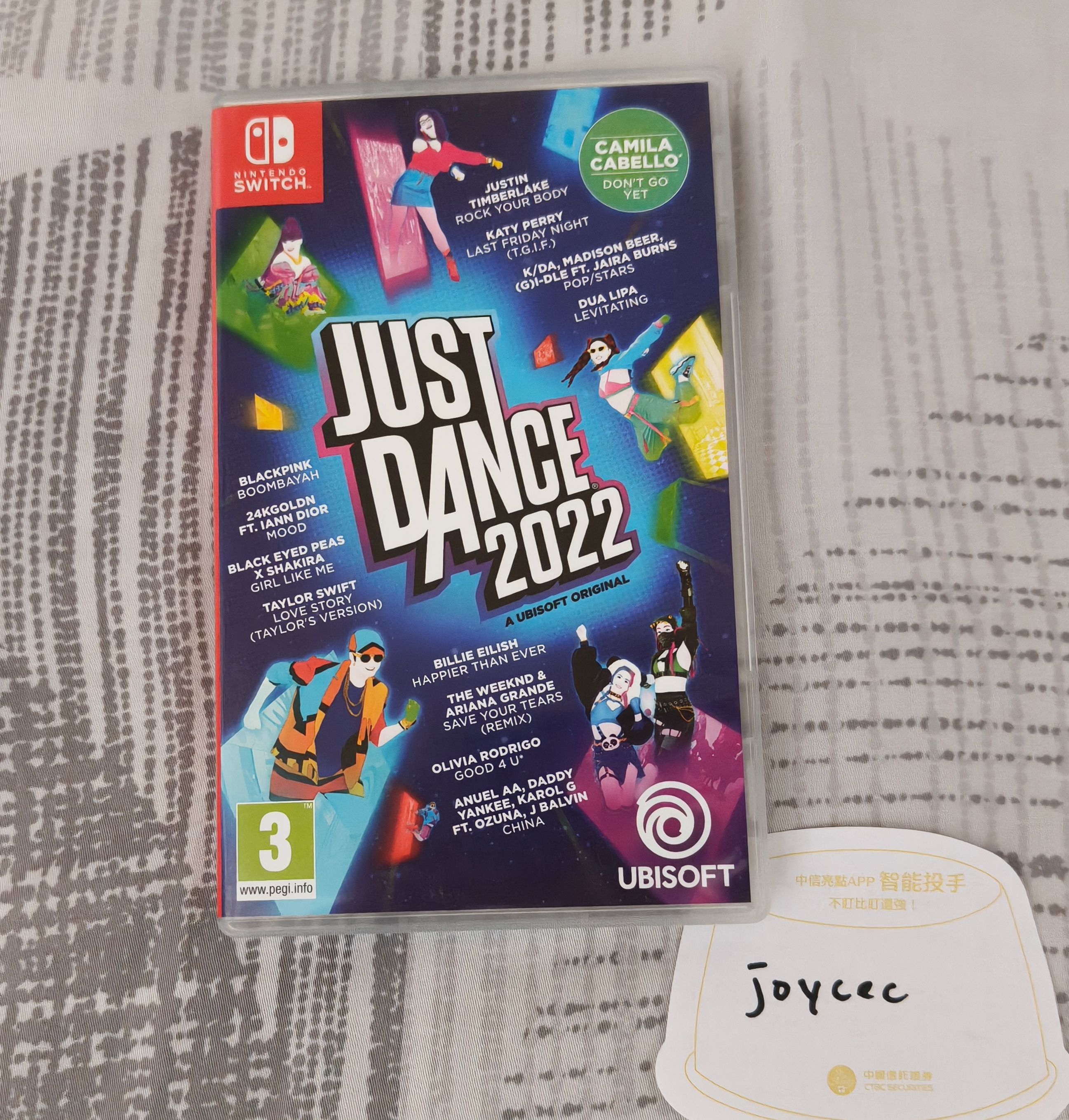 NS just dance 2022 二手
