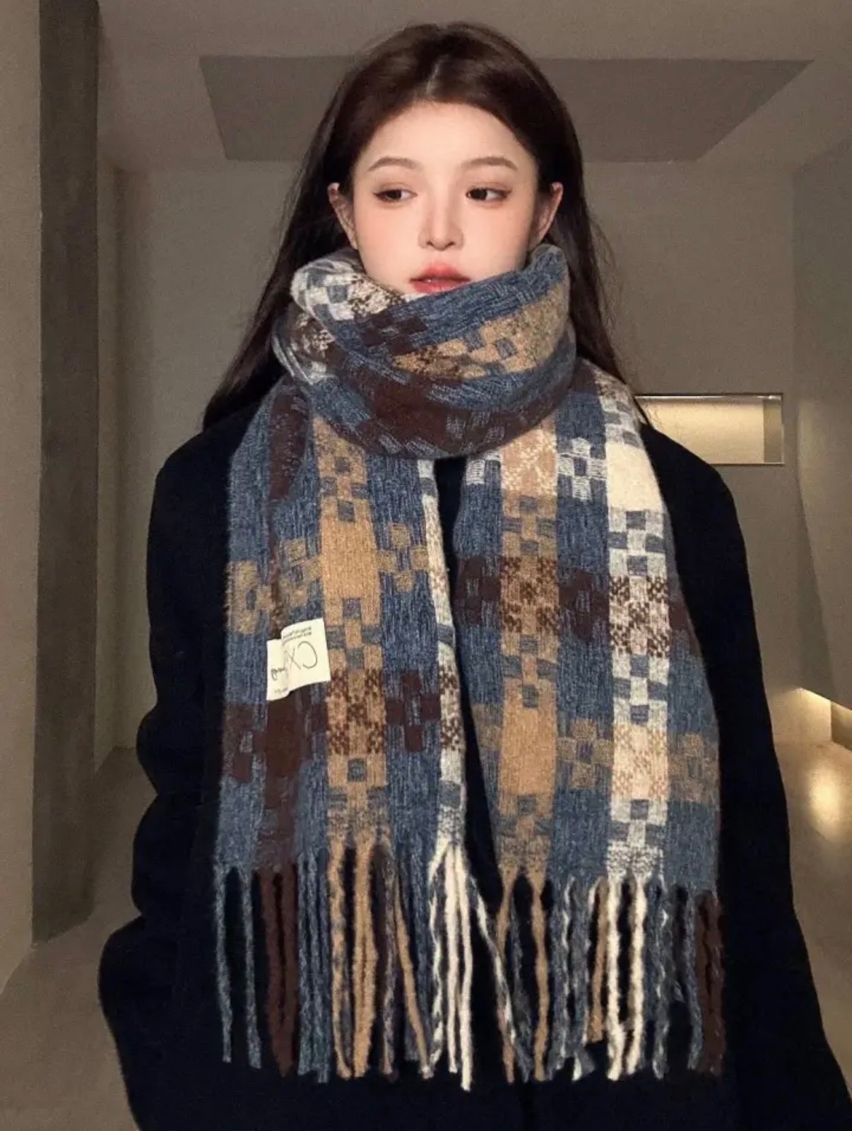 ✨老闆自留款✨嚴選工廠直營高質量圍巾✨零下10度都能戴