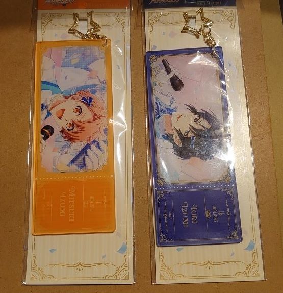 愛娜娜/和泉兄弟票卡造型壓克力吊飾